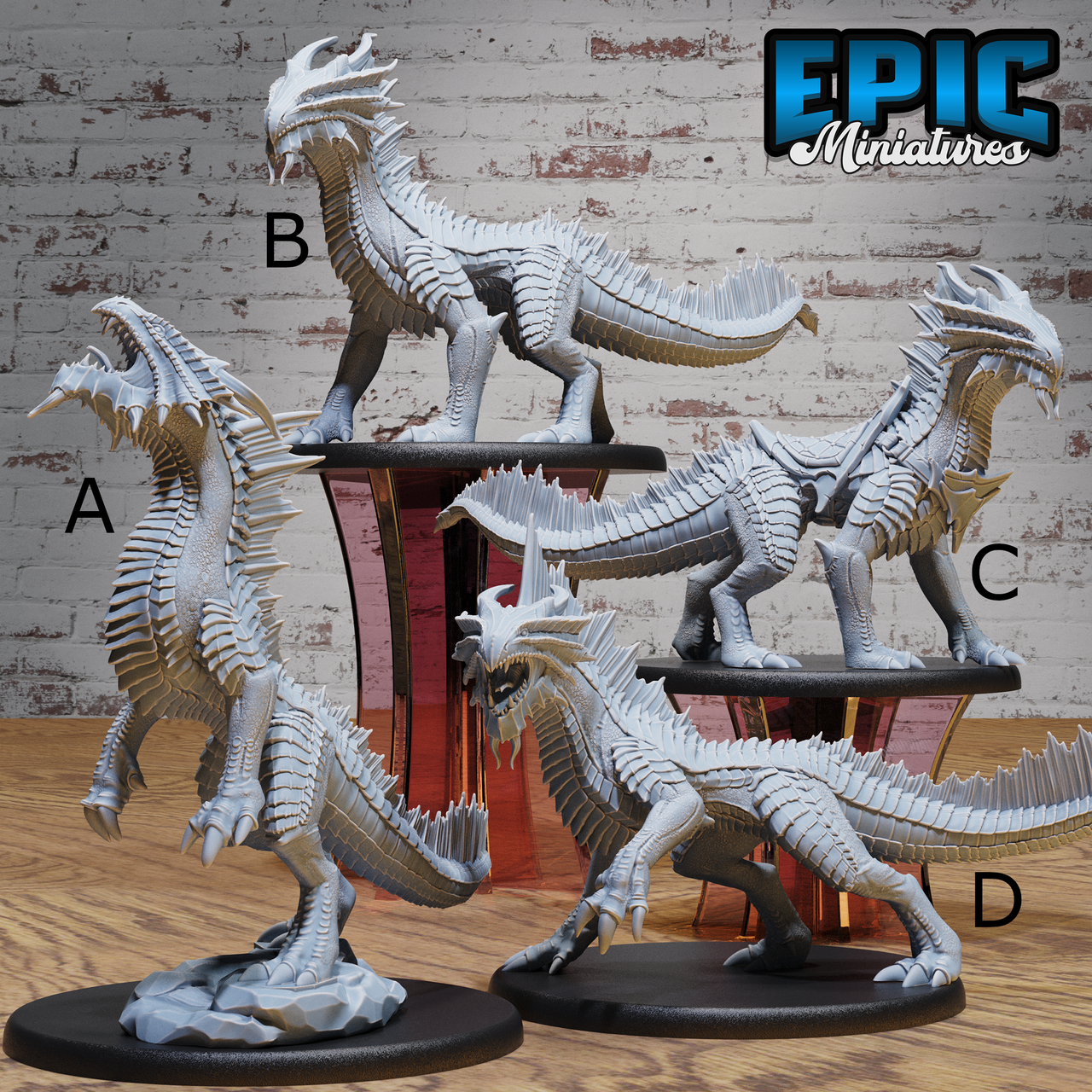 Guard Drake Bronze - Epic Miniatures