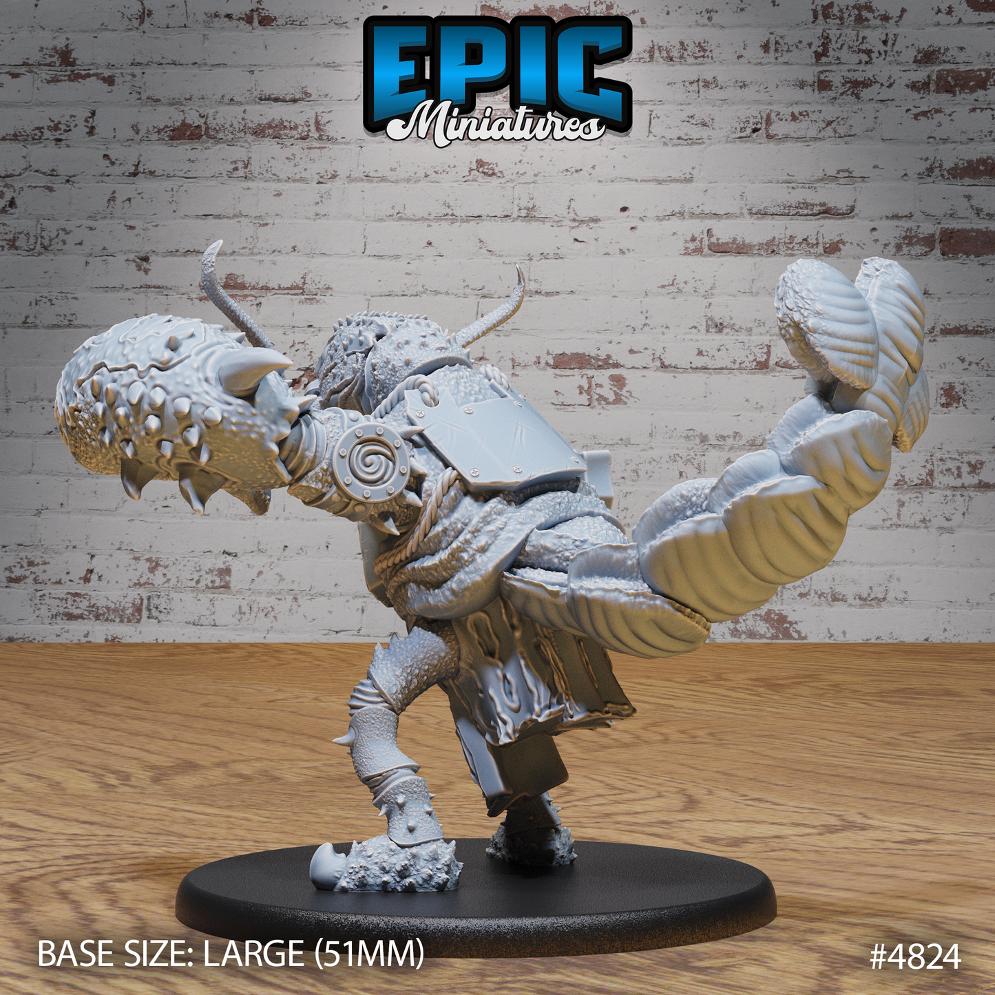Lobster Folk Warrior - Epic Miniatures
