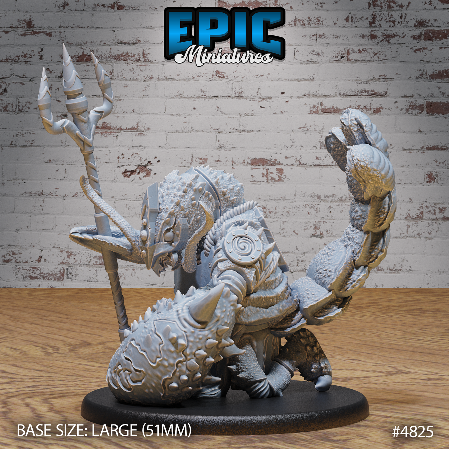 Lobster Folk Warrior - Epic Miniatures