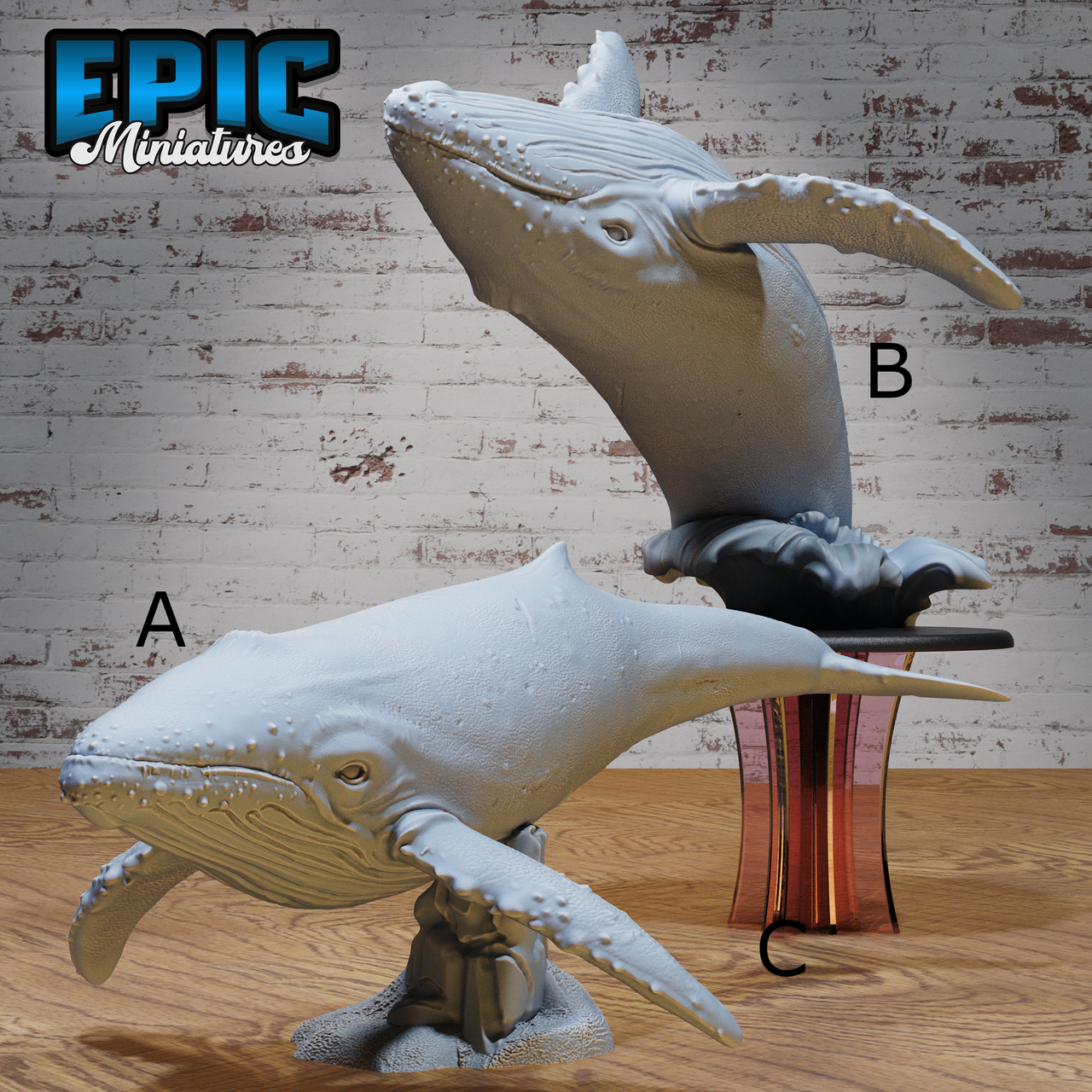 Humpback Whale - Epic Miniatures