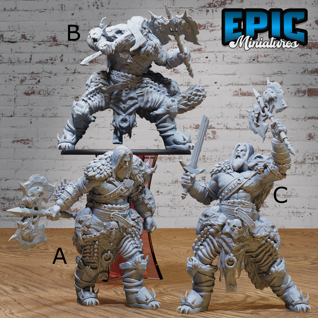 Giant Dragon Hunter - Epic Miniatures