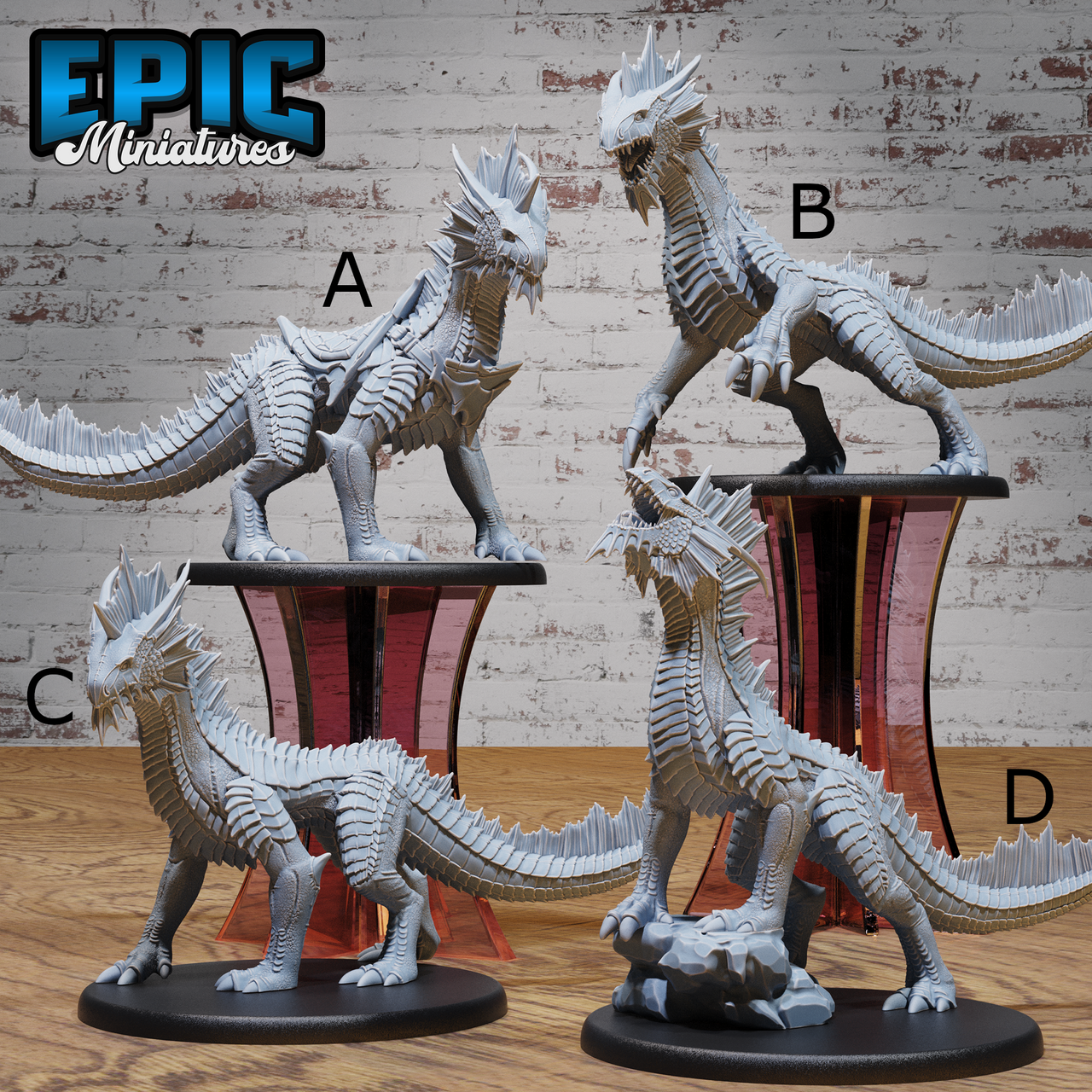 Guard Drake Silver - Epic Miniatures
