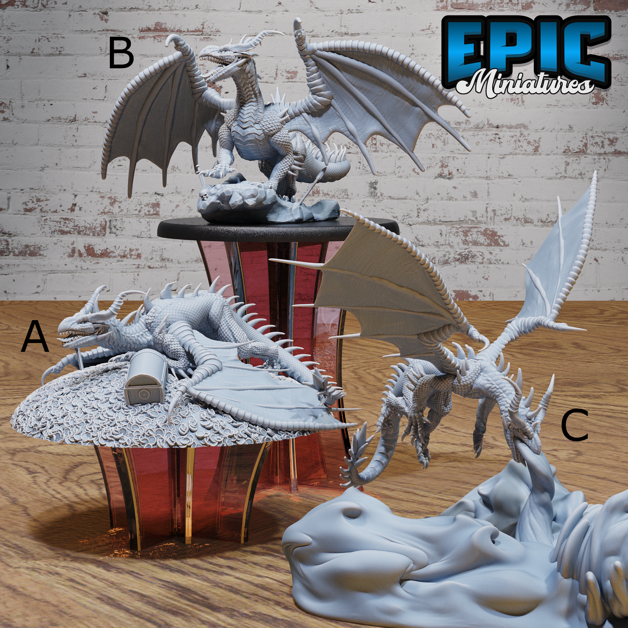 Classic Dragon - Epic Miniatures