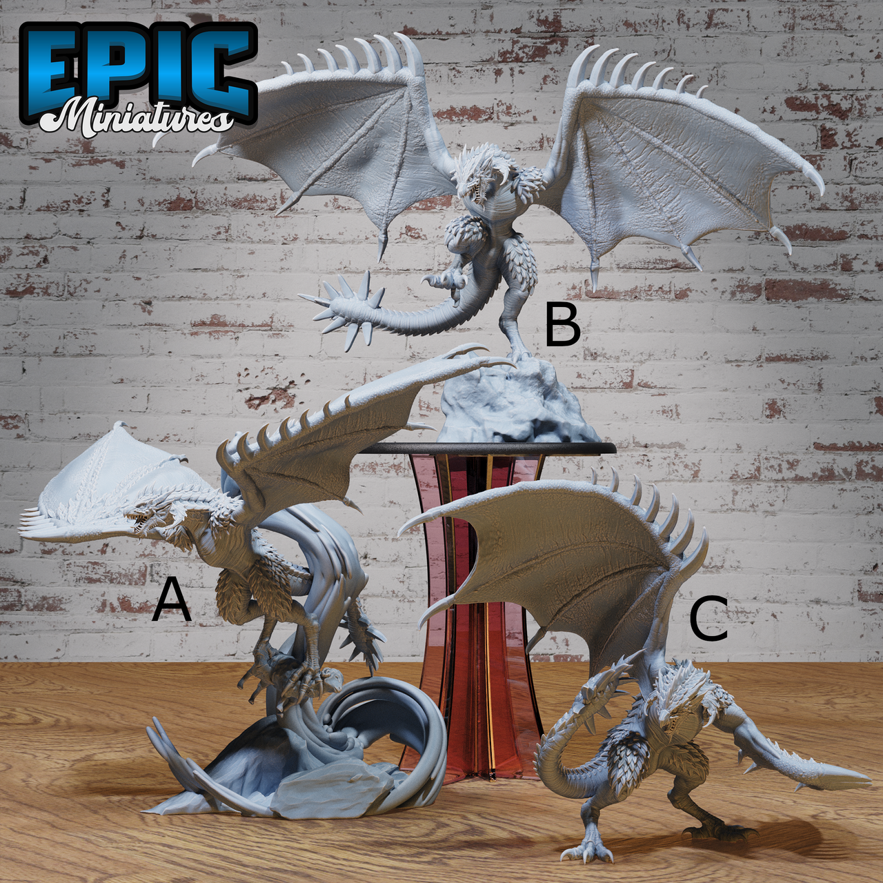 Demise Wyvern - Epic Miniatures