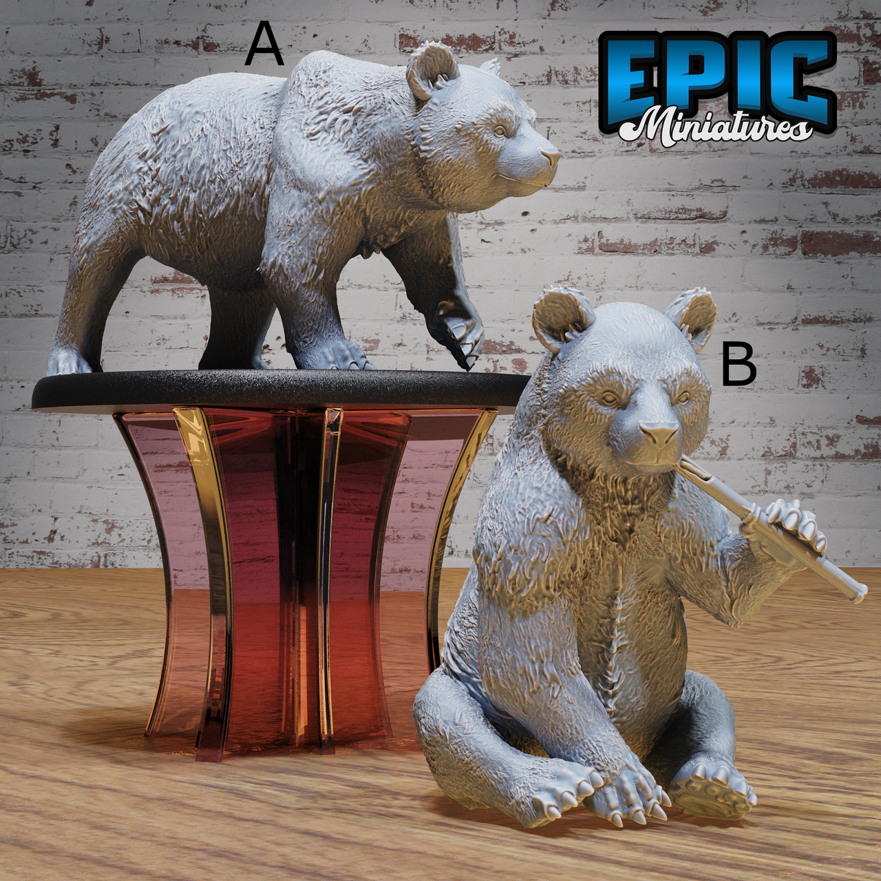 Panda Bear - Epic Miniatures