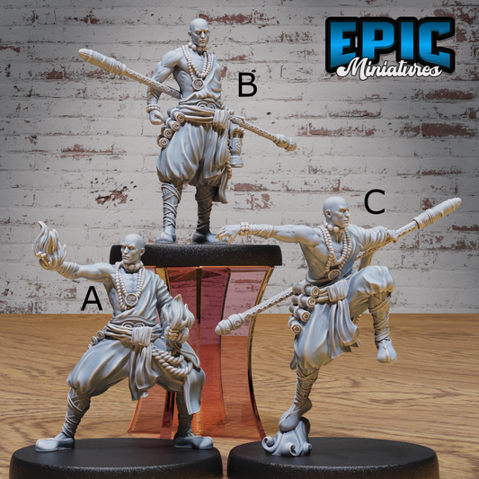 Shaolin Monk - Epic Miniatures