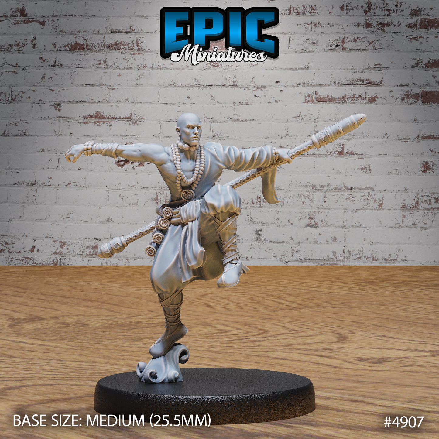 Shaolin Monk - Epic Miniatures
