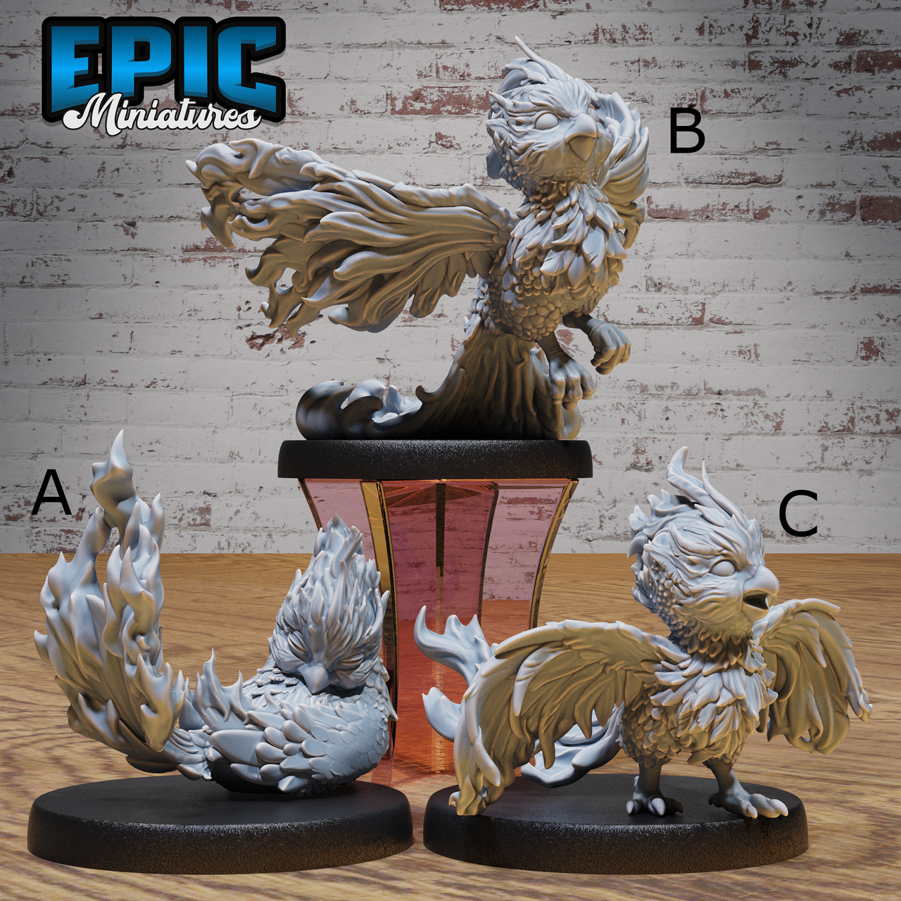 Phoenix Hatchling - Epic Miniatures