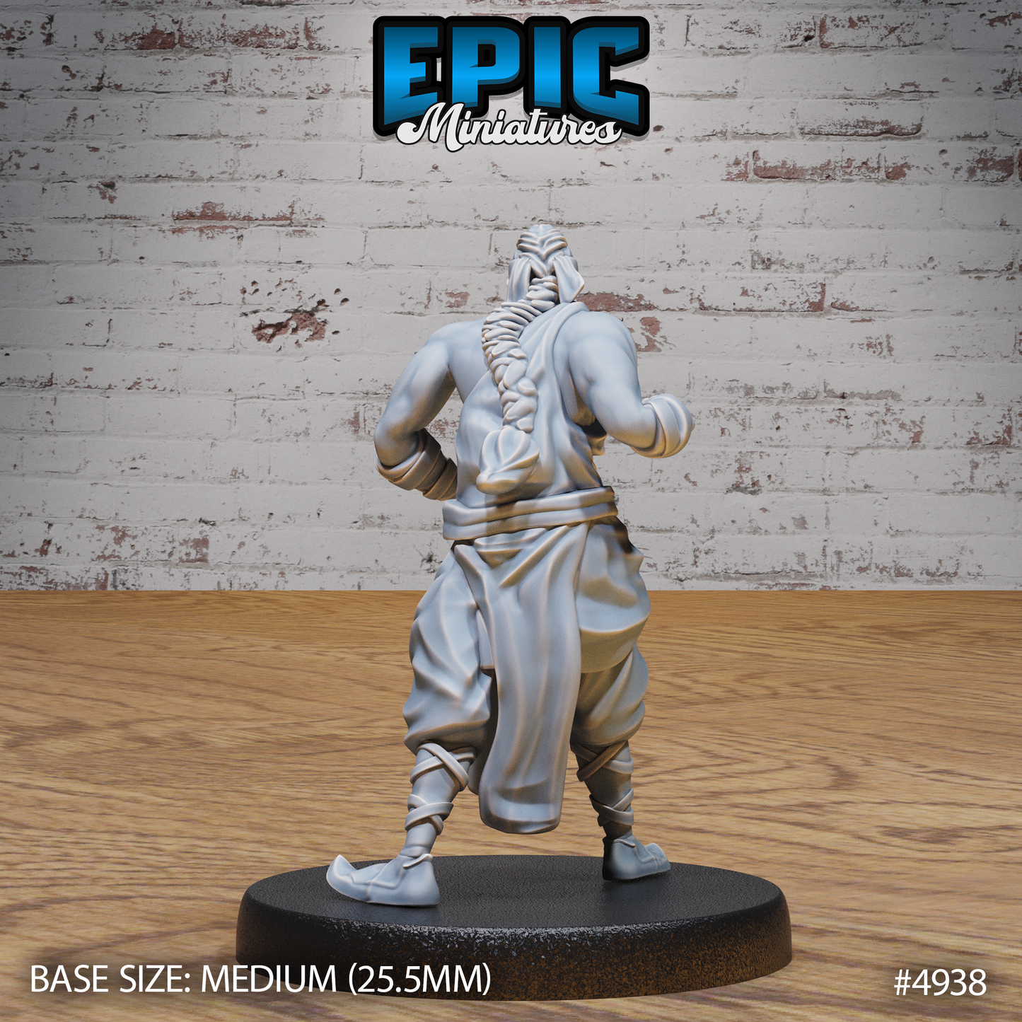 Martial Arts Monk - Epic Miniatures
