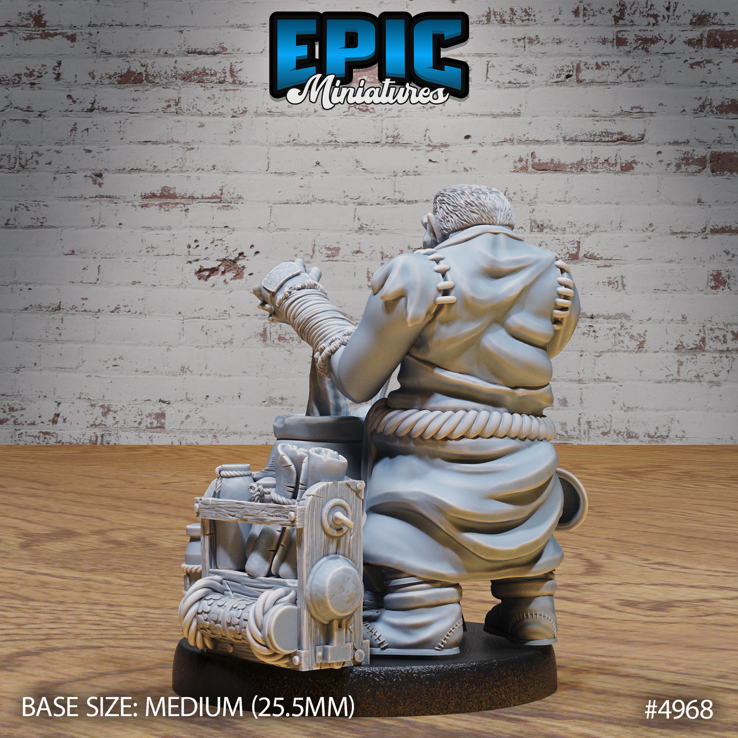 Gray Orc Alchemist Attack - Epic Miniatures