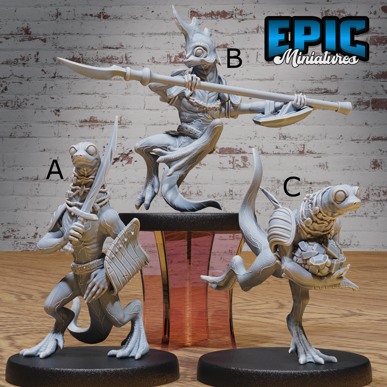 Fire Newt - Epic Miniatures