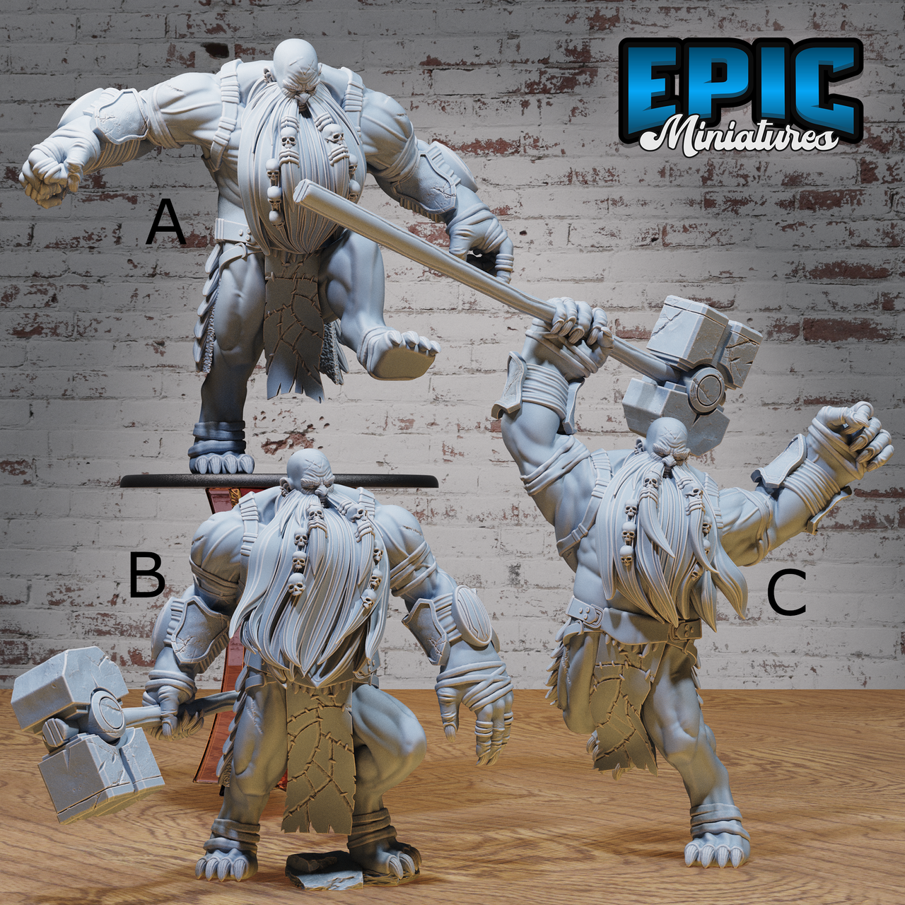 Hill Giant Smasher - Epic Miniatures