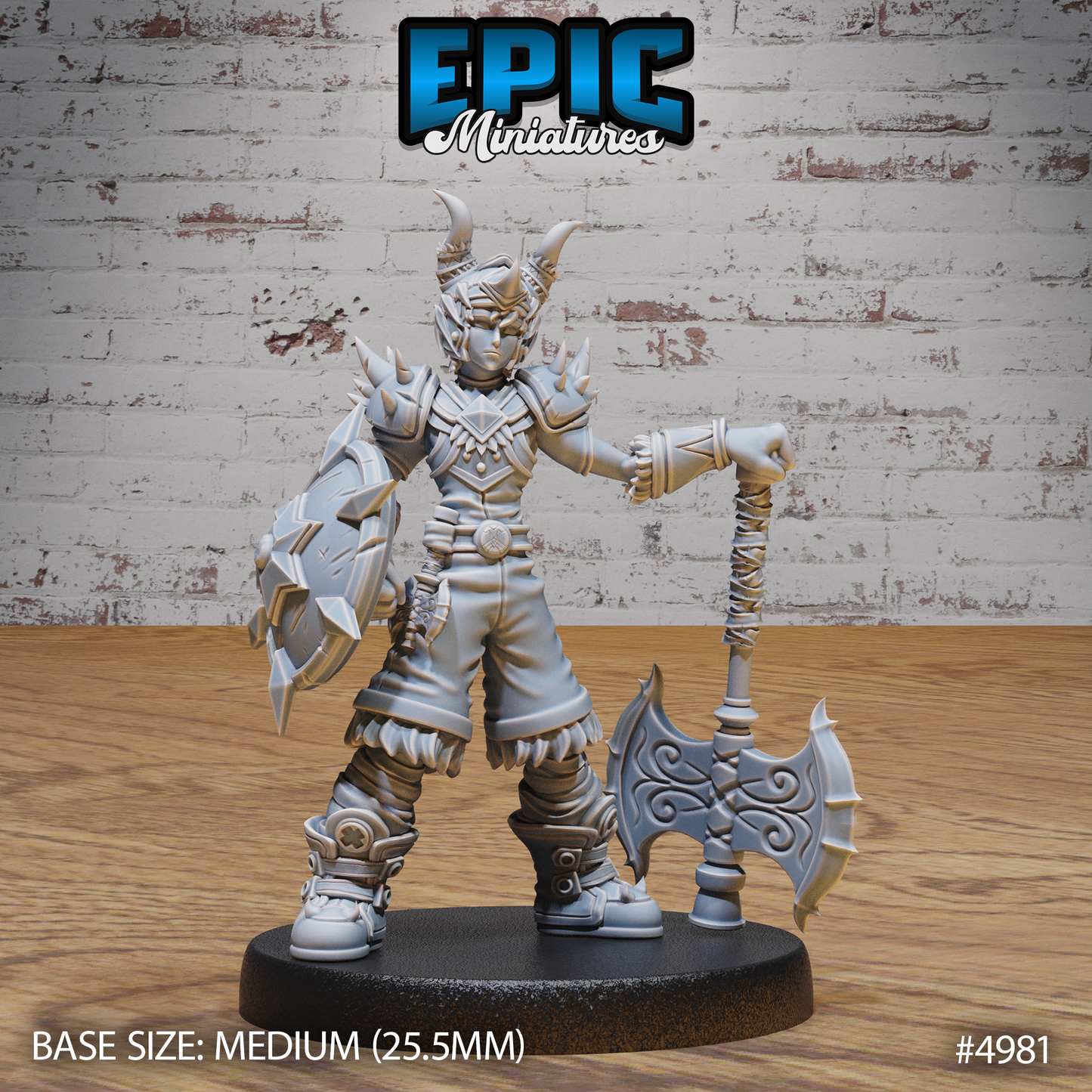 Young Barbarian - Epic Miniatures