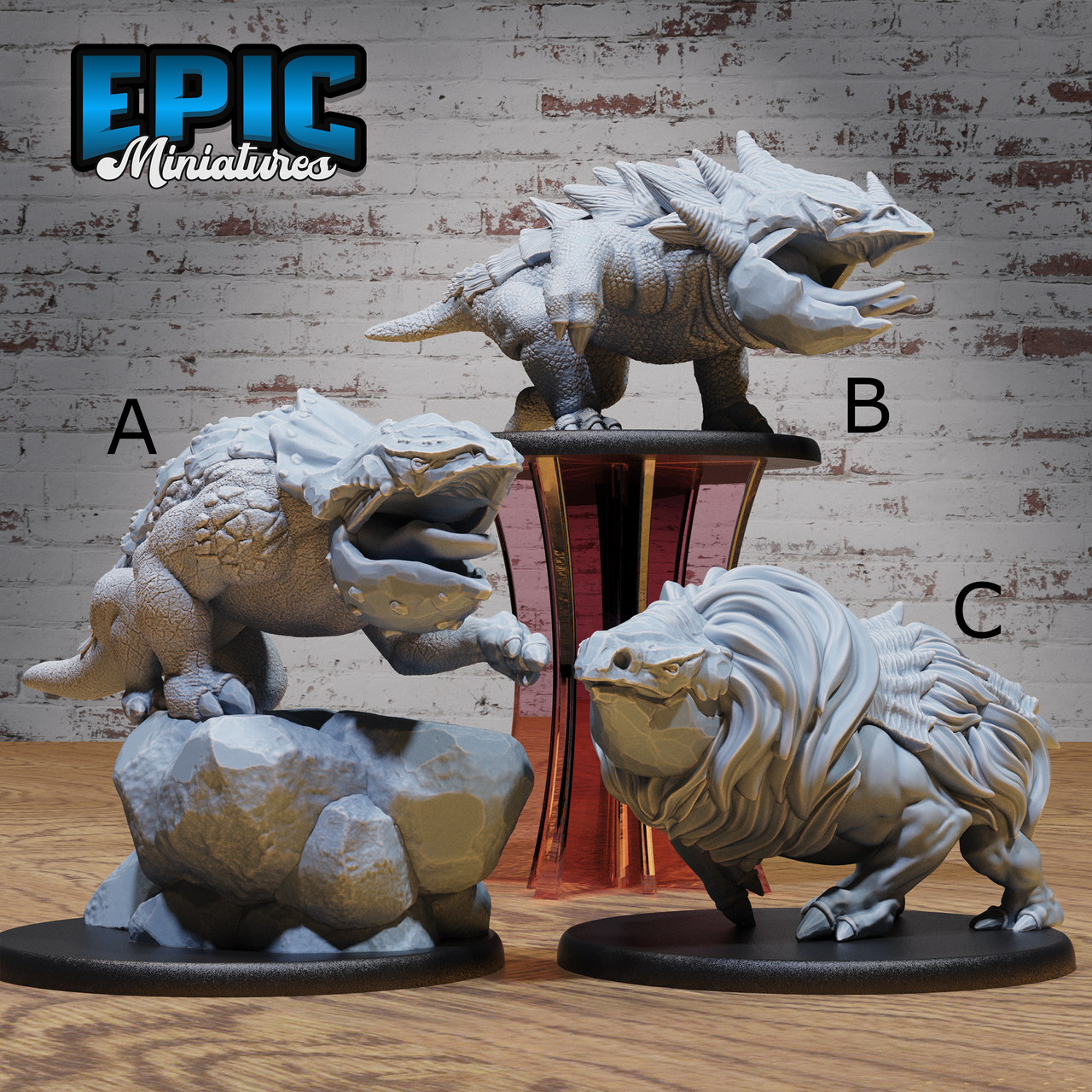 Bullette Variants - Epic Miniatures | Mountain, Cave and Arctic!