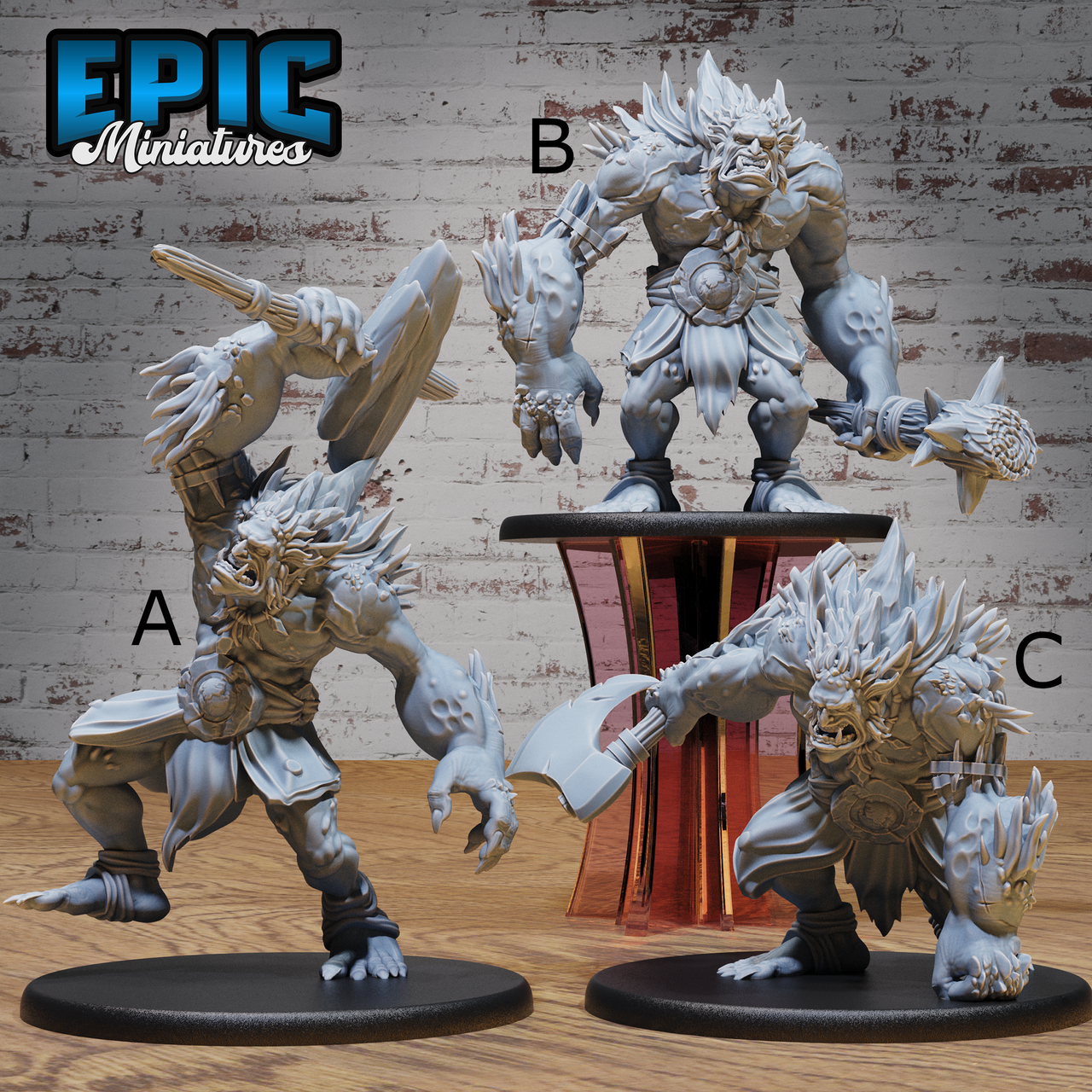 Savage Troll - Epic Miniatures