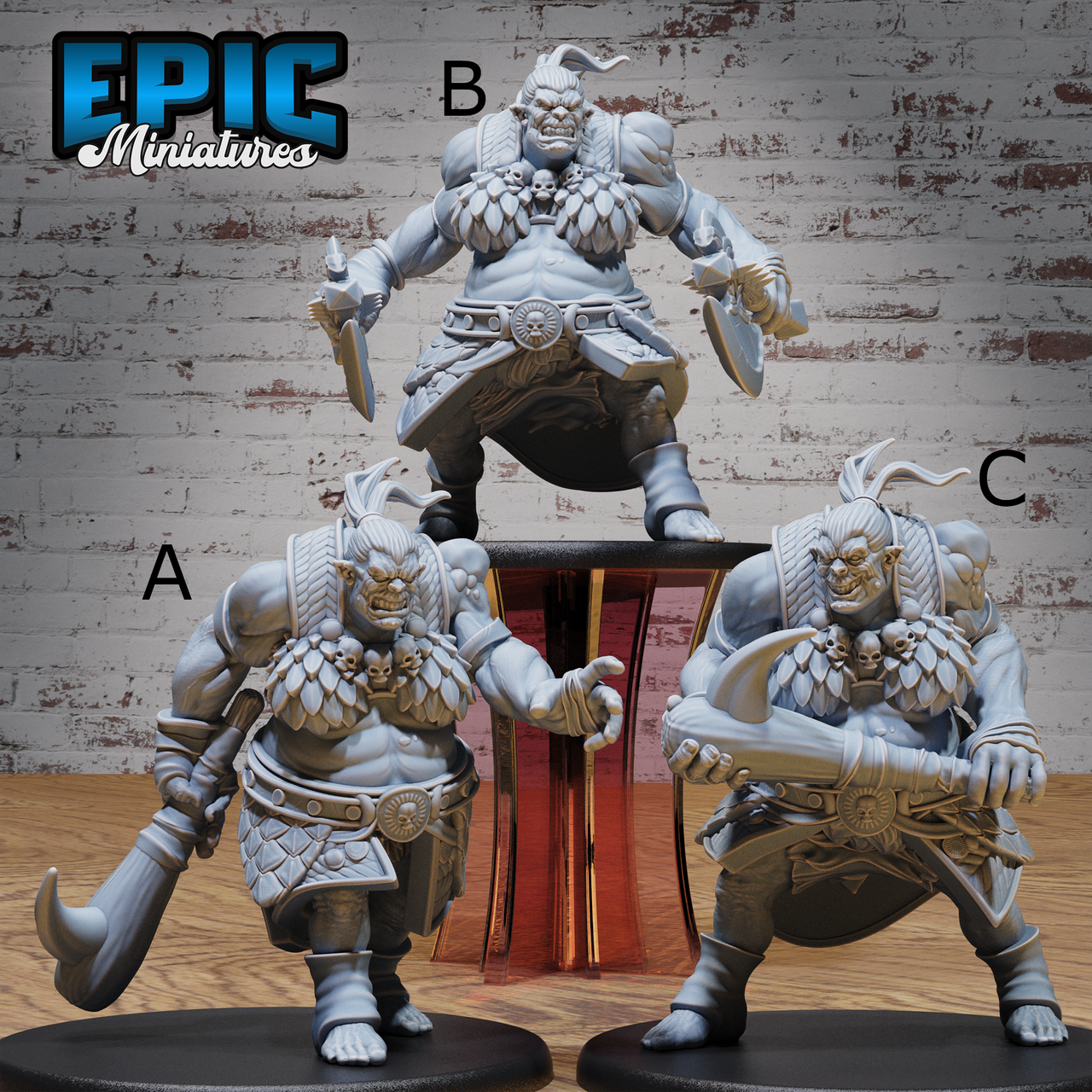 Orog Female - Epic Miniatures