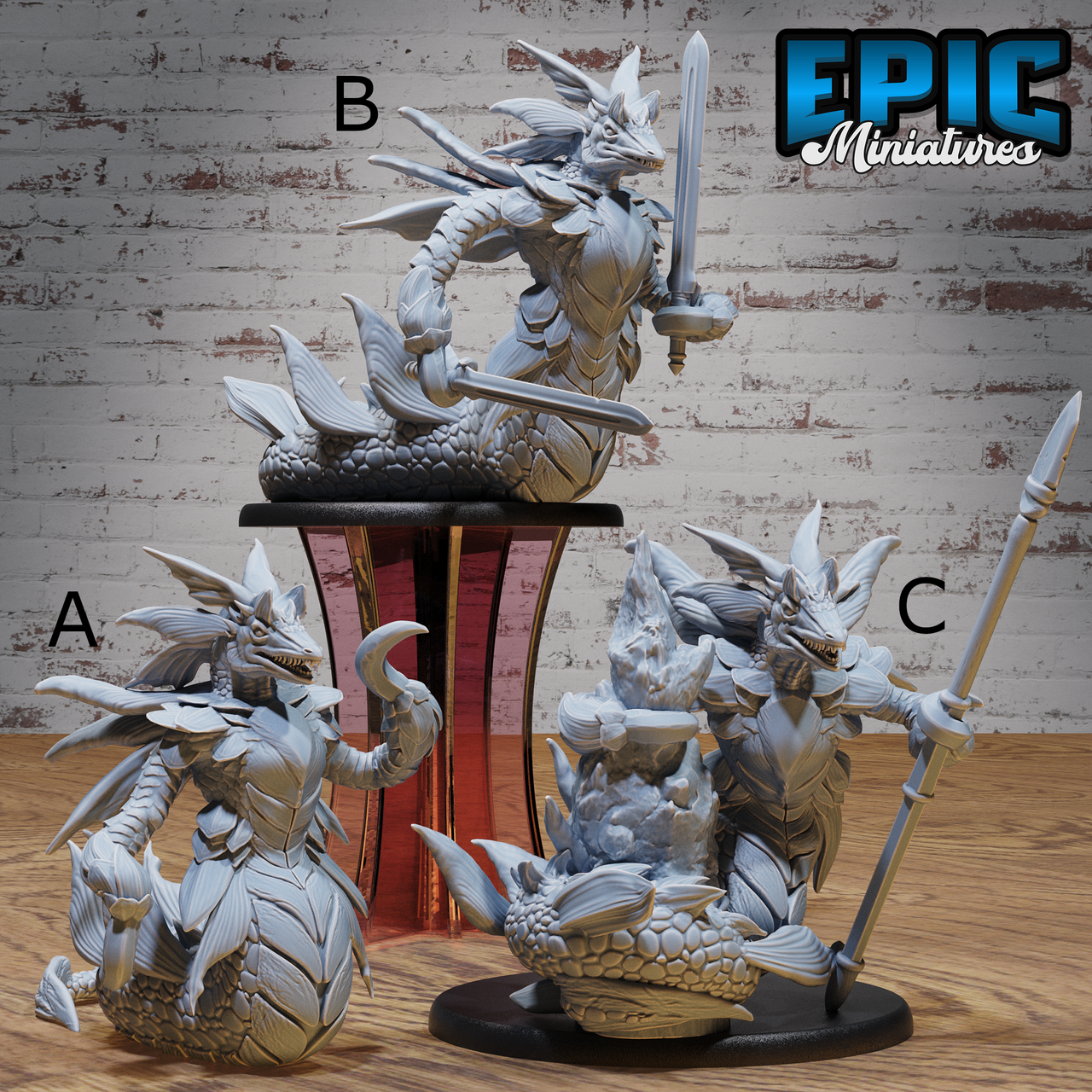 Wastrilith Water Demon - Epic Miniatures