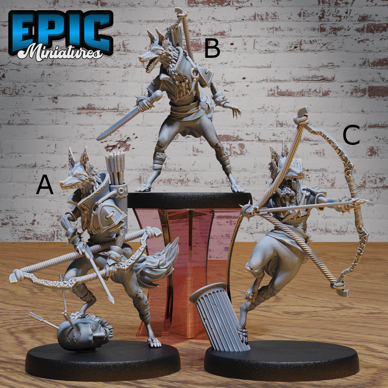 Fox Folk Ranger - Epic Miniatures