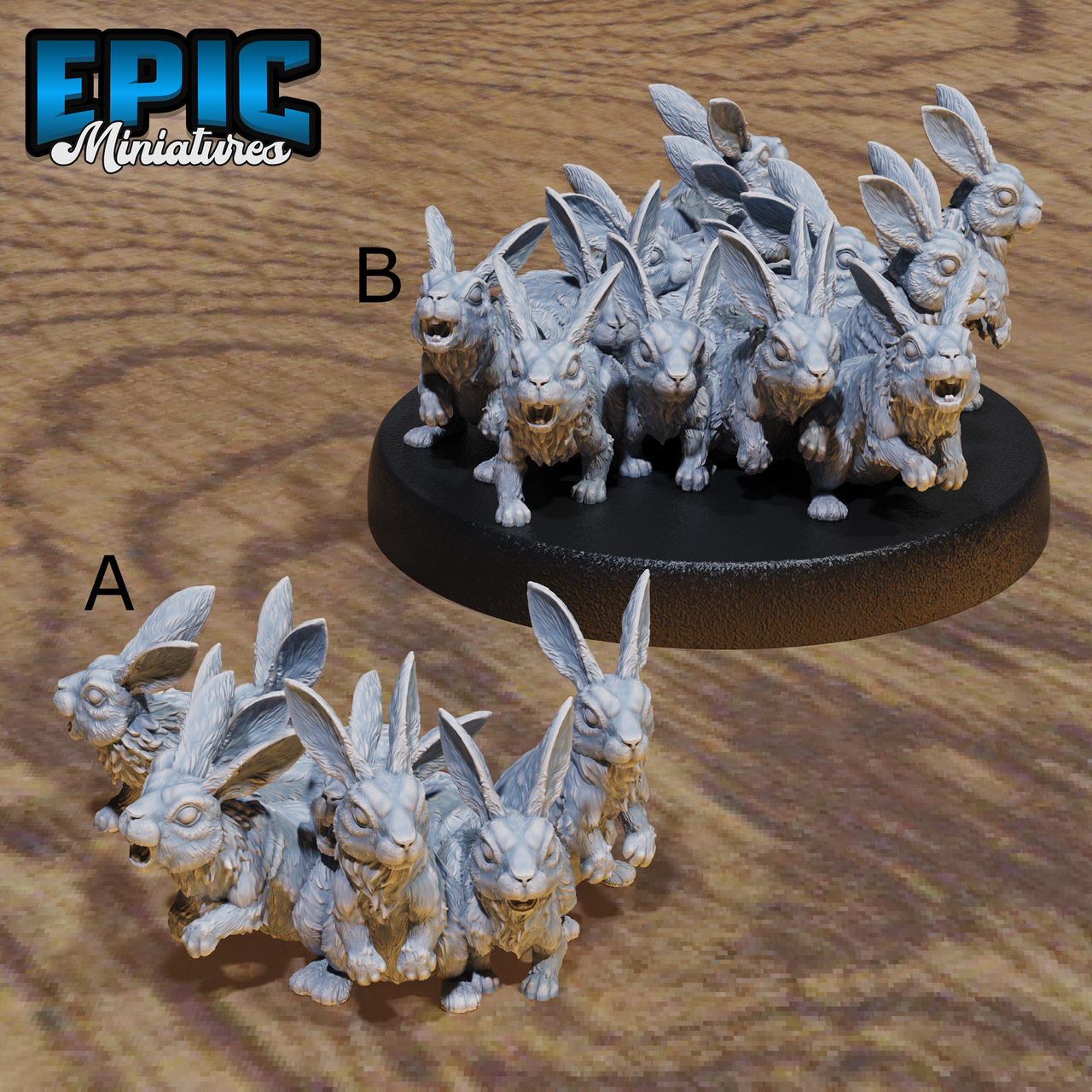 Rabbit Swarm - Epic Miniatures