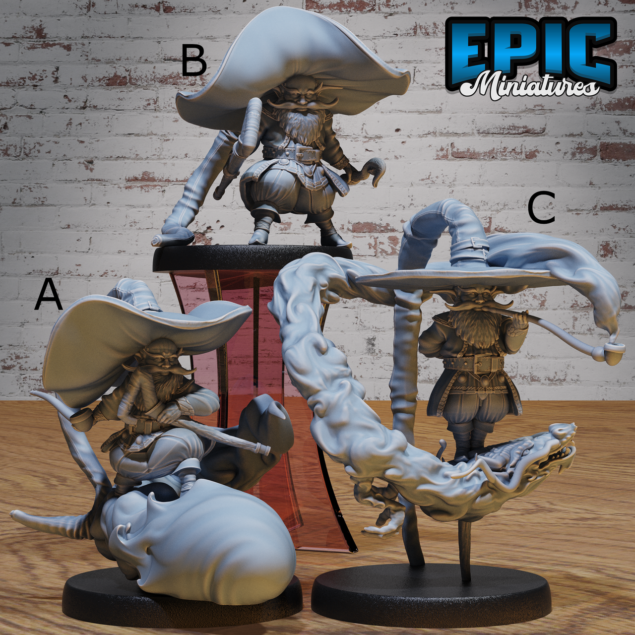 Gnome Wizard - Epic Miniatures