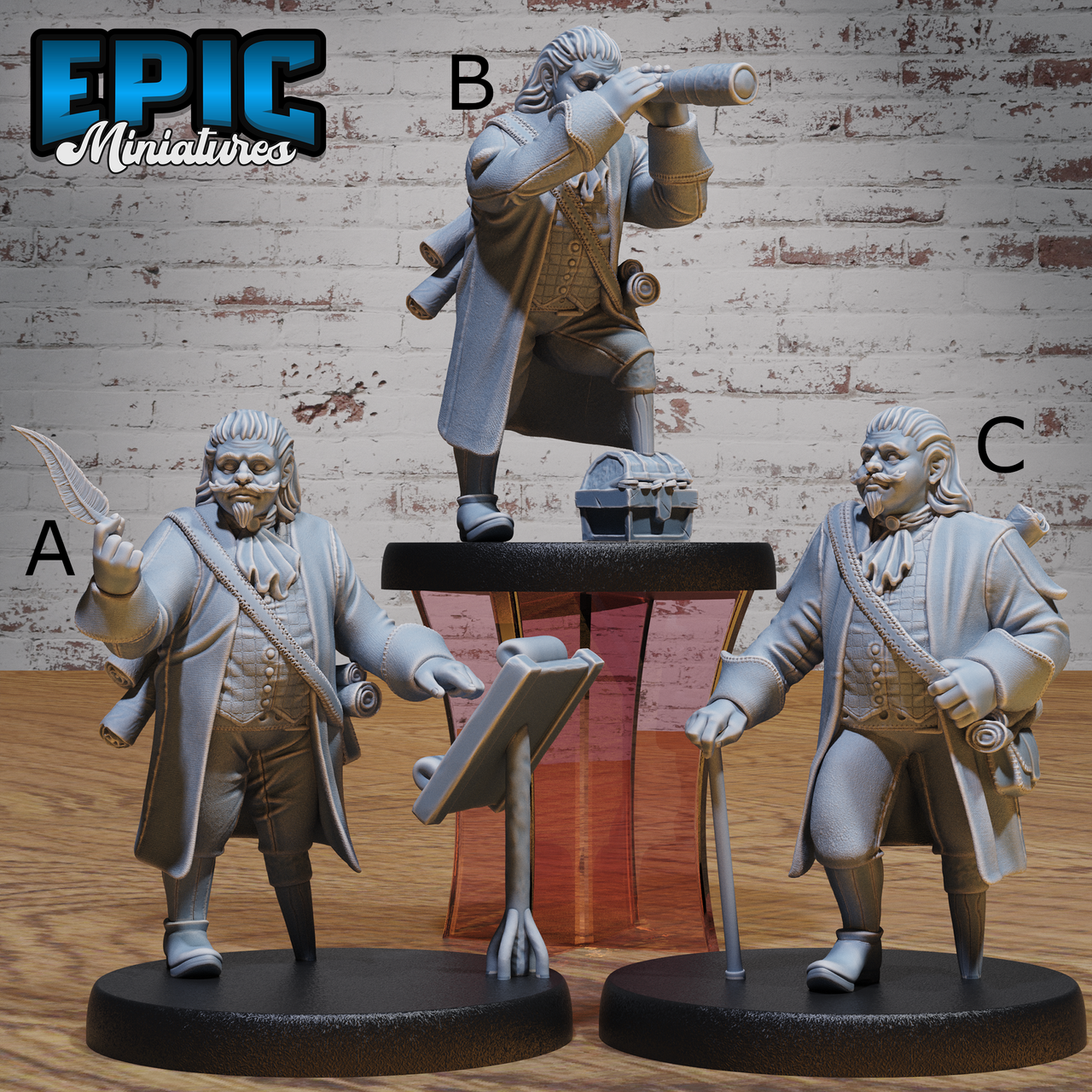 Halfling Ship Captain- Epic Miniatures