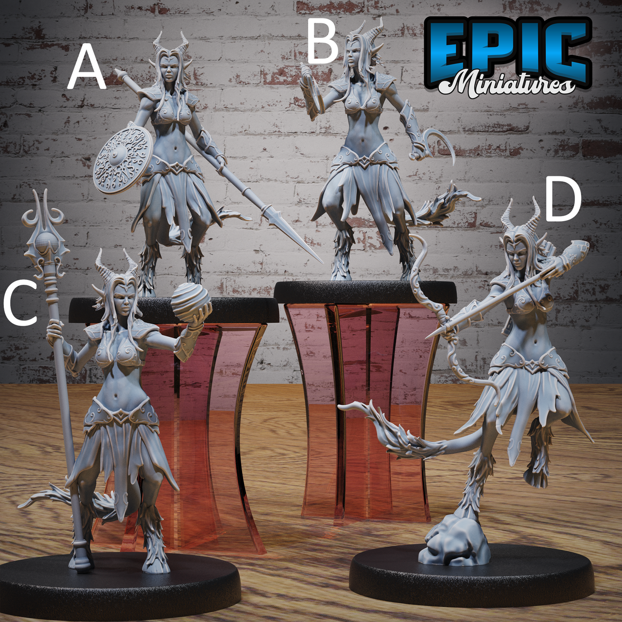 Satyr Tiefling - Epic Miniatures