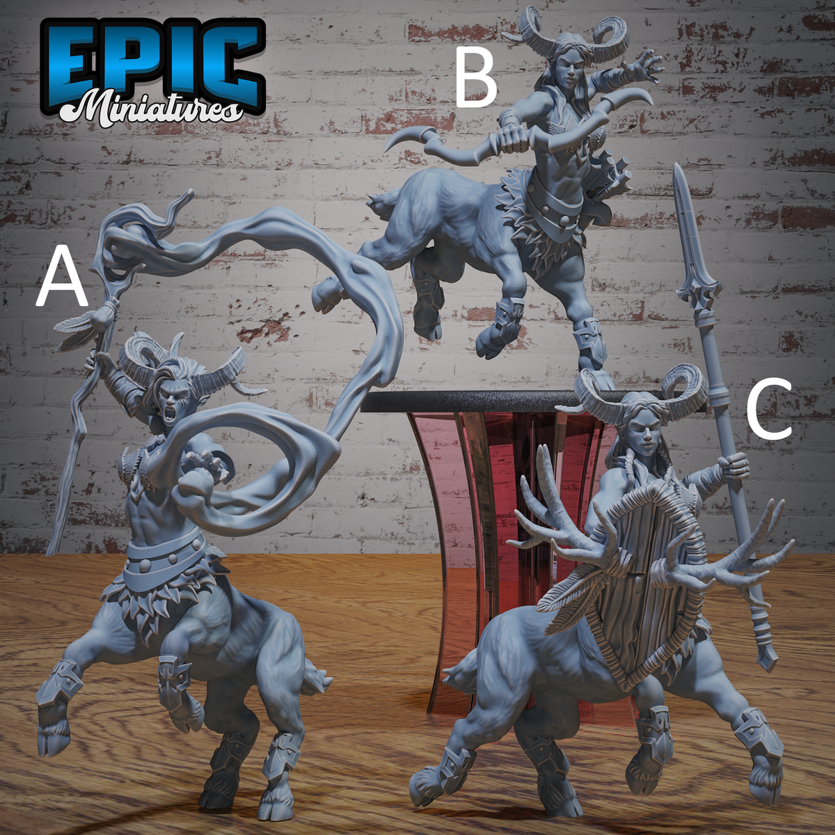 Faun Centaur - Epic Miniatures