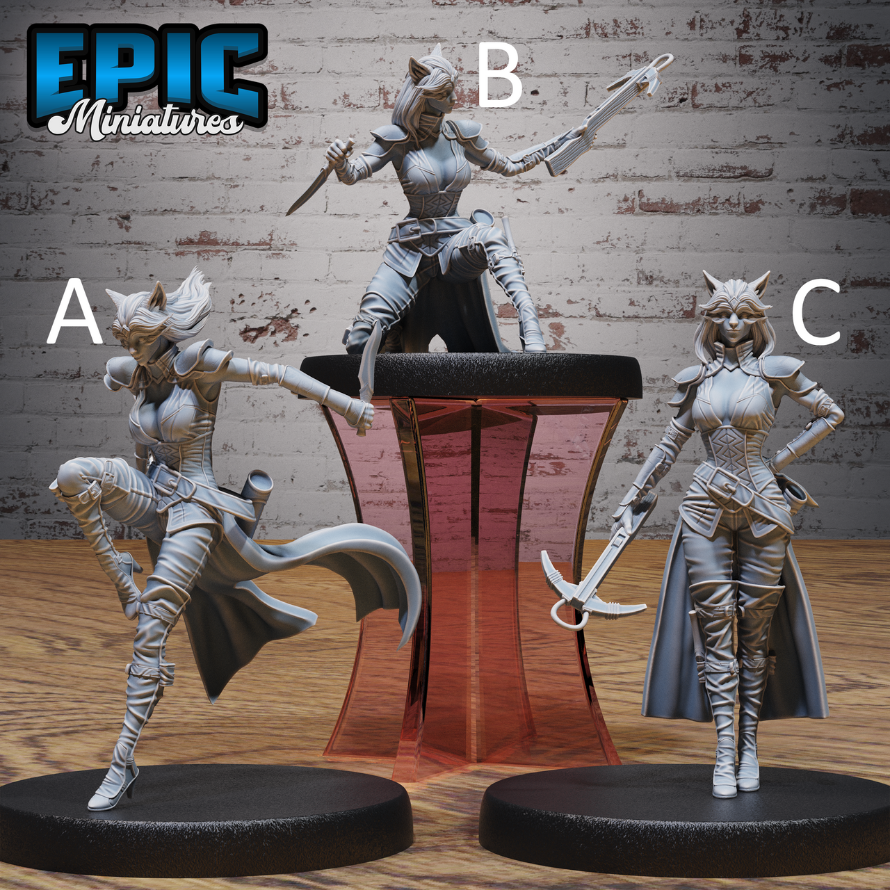 Cat Burglar Rogue - Epic Miniatures