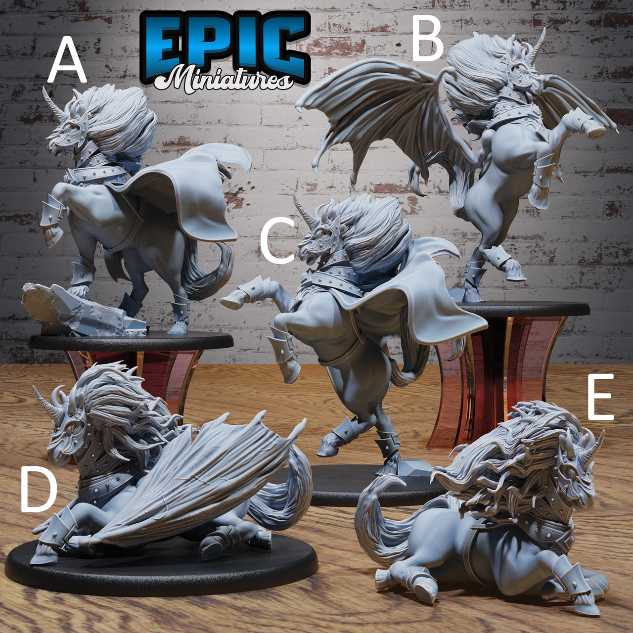 Dark Unicorn - Epic Miniatures