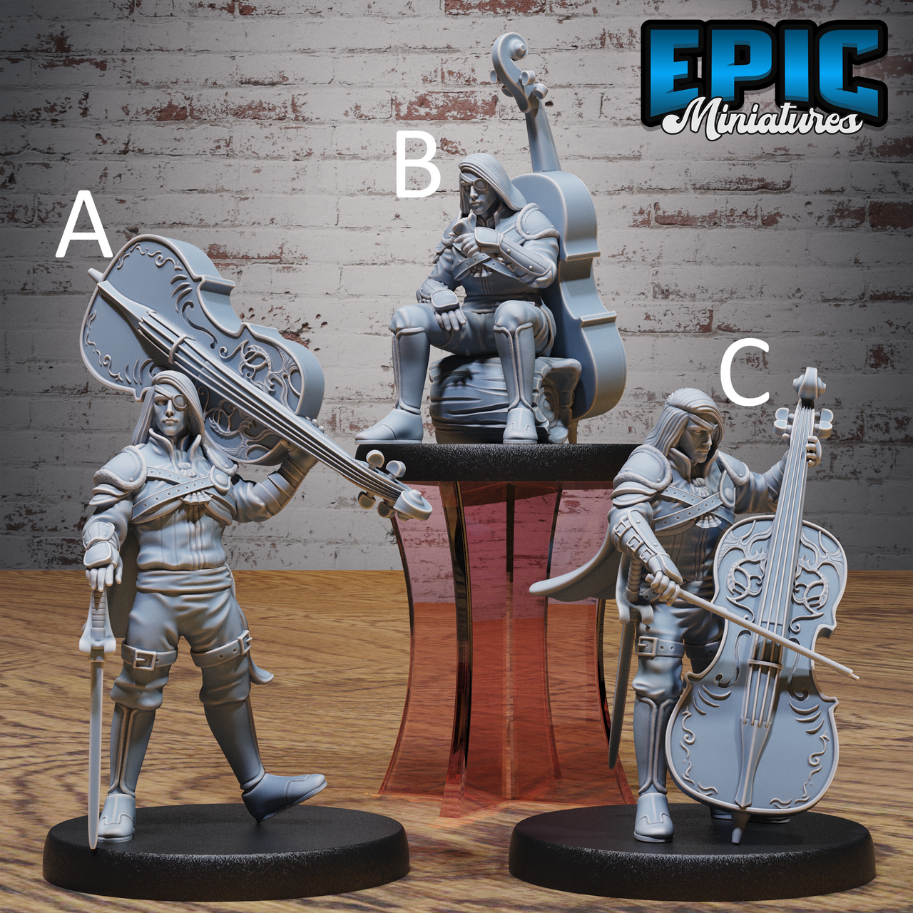 Vagabond Bard - Epic Miniatures