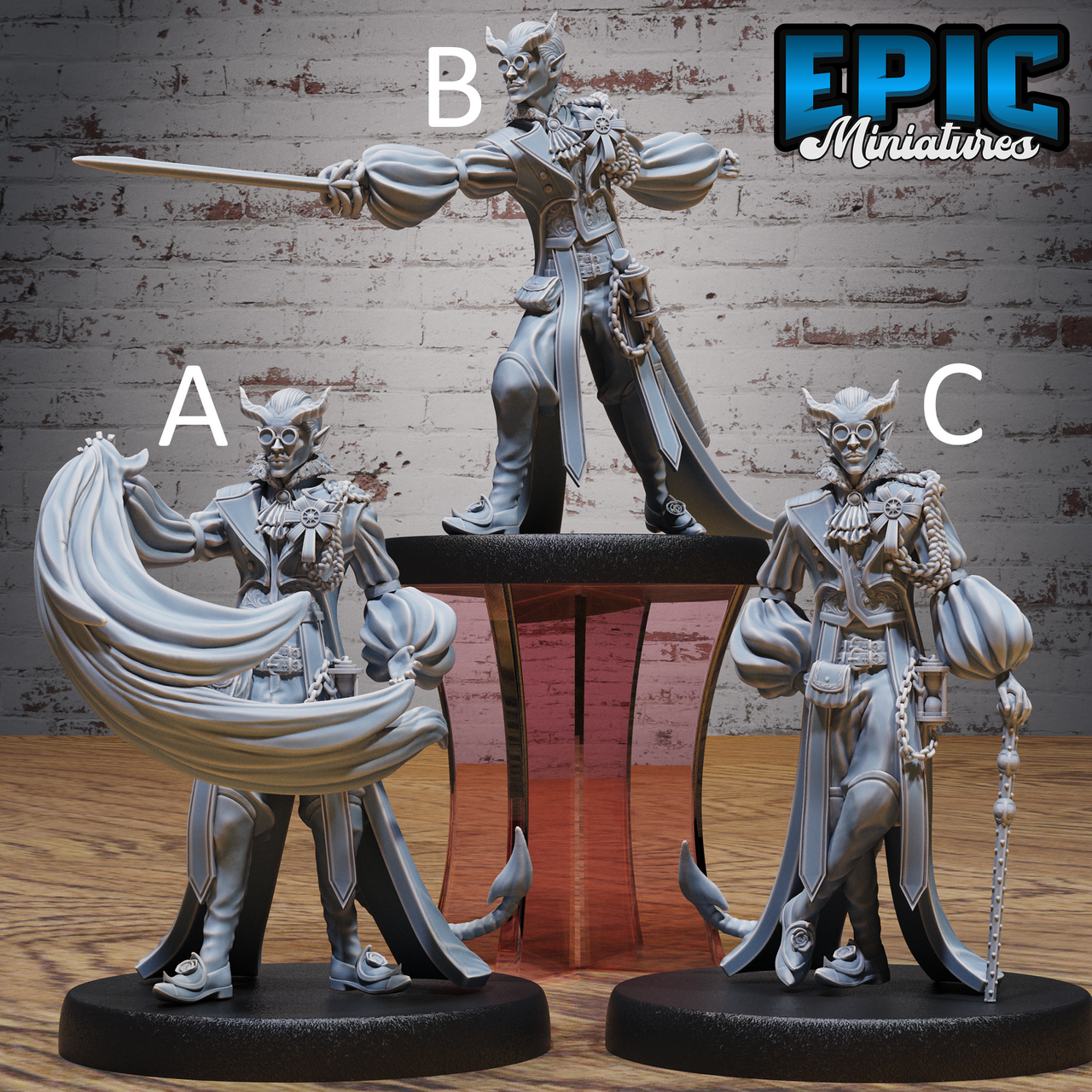Tiefling Noble - Epic Miniatures