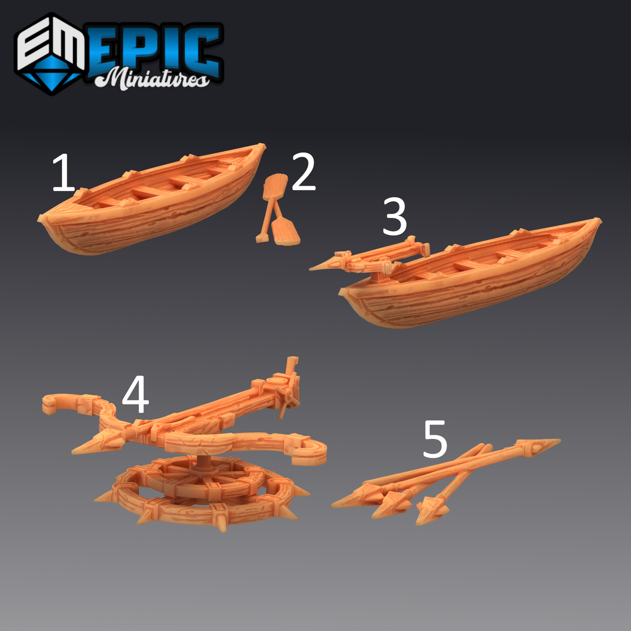 Whaling Props - Epic Miniatures Crossbow