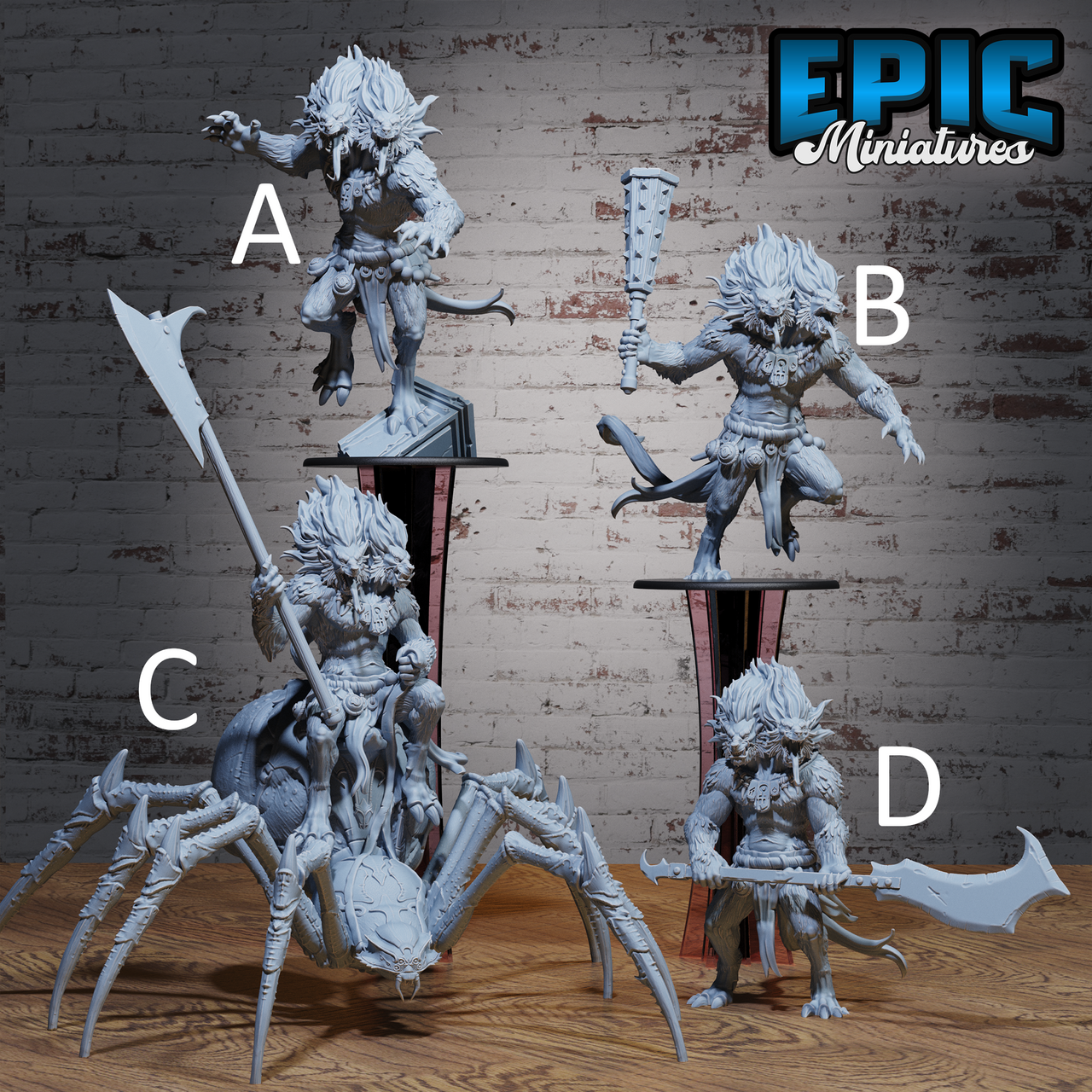 Abyssal Demon Lord - Epic Miniatures | Cultist Circle