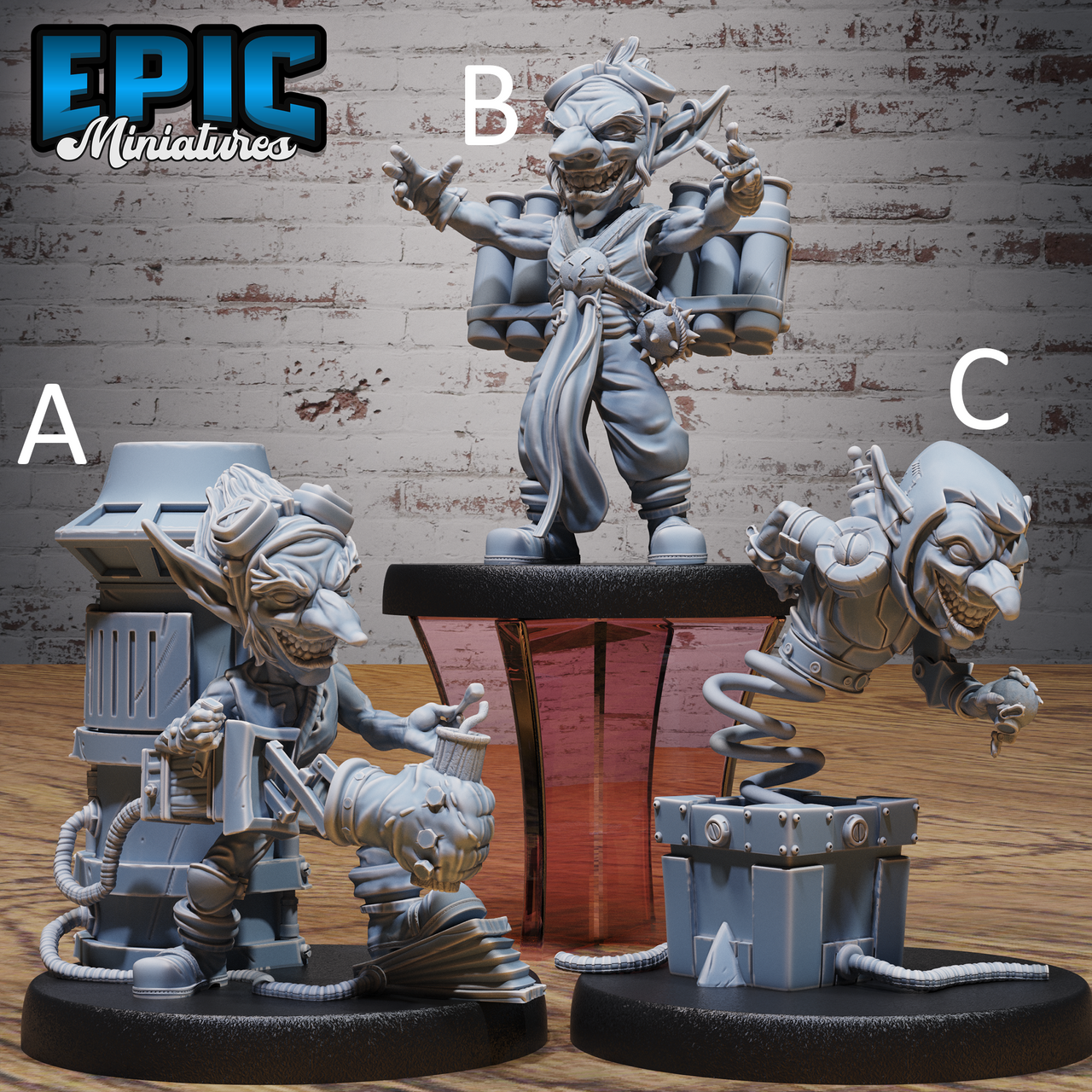 Goblin Tinkerer - Epic Miniatures | Grand Carnival