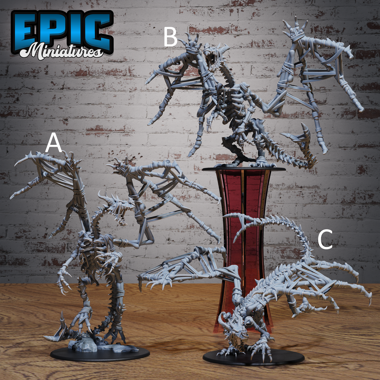 Skeleton Dragon - Epic Miniatures
