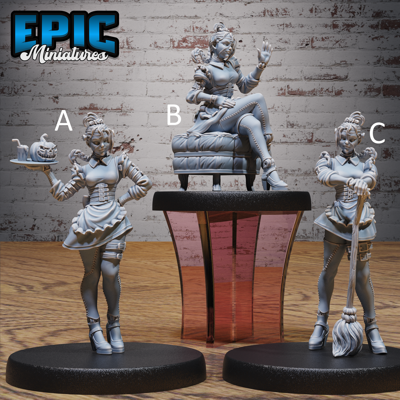 Frankenstein Maid - Epic Miniatures