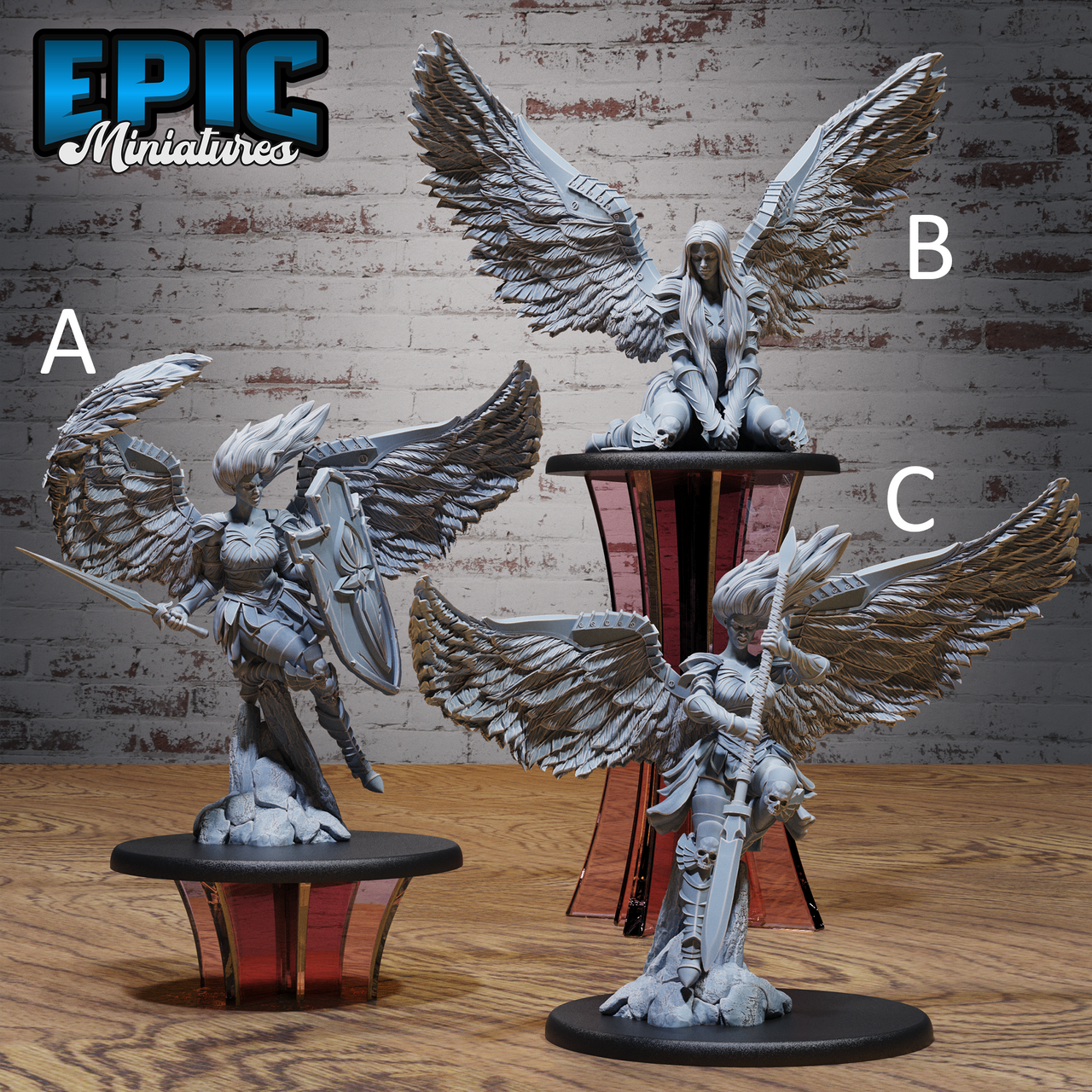 Solar Lady Angel - Epic Miniatures