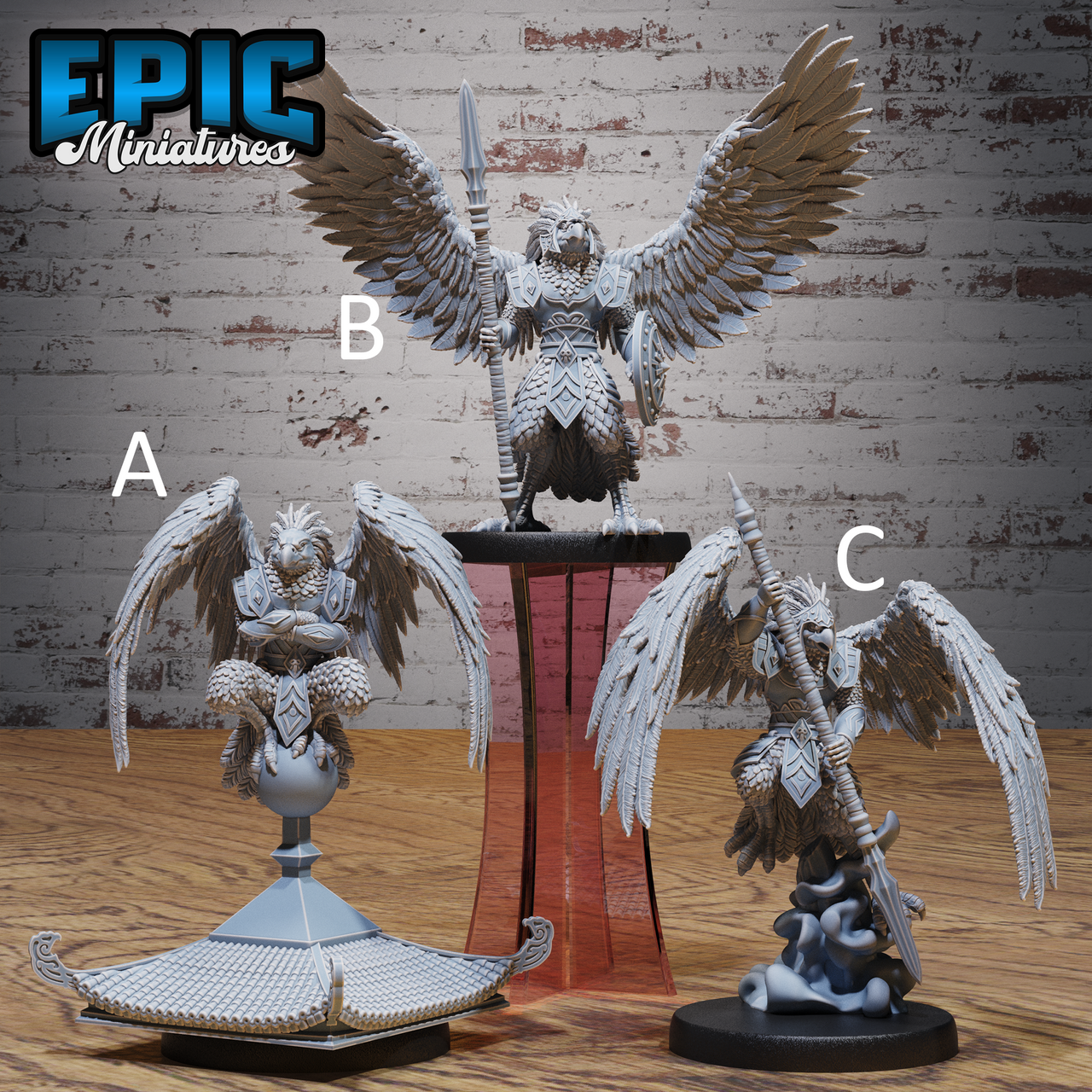 Eagle Folk Fighter - Epic Miniatures
