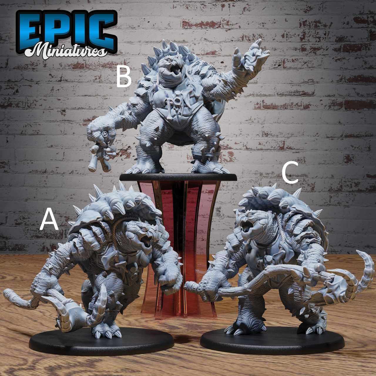 Elder Turtle Folk - Epic Miniatures