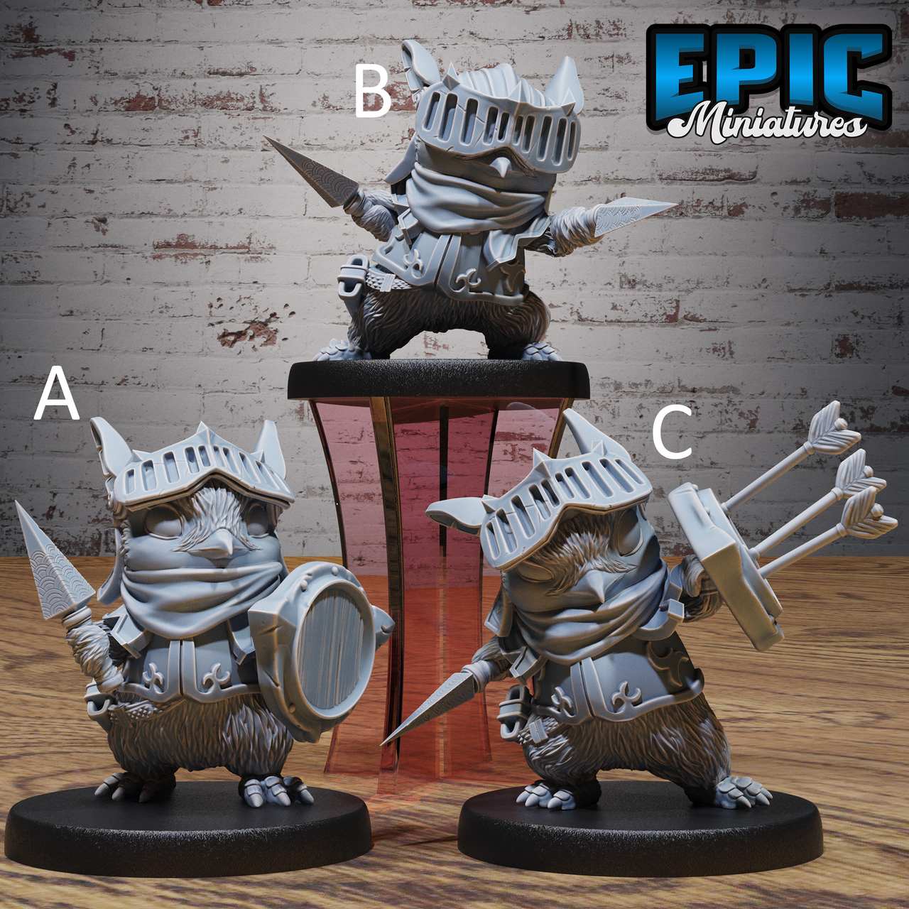 Penguin Knight - Epic Miniatures
