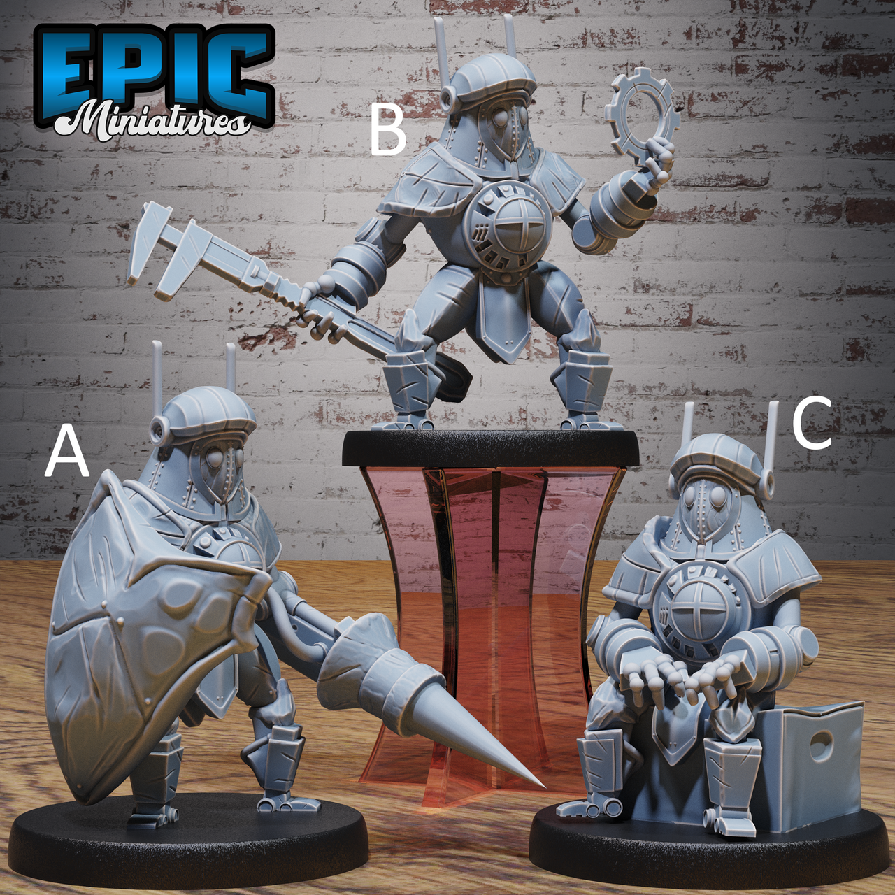 Clockwork Tinkerer - Epic Miniatures
