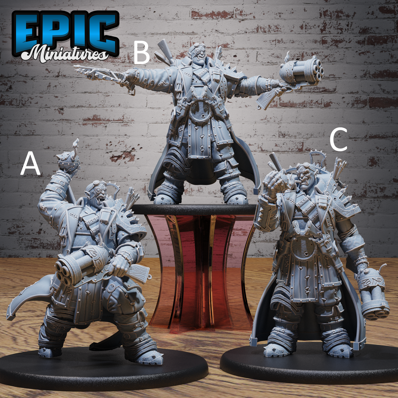 Ogre Gunslinger - Epic Miniatures