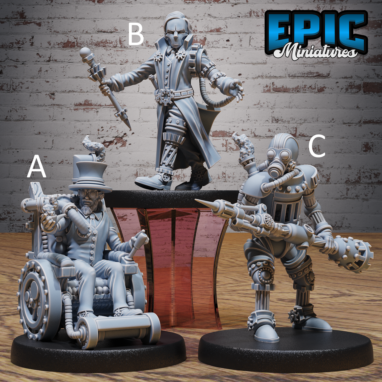 Geartown Inventors - Epic Miniatures