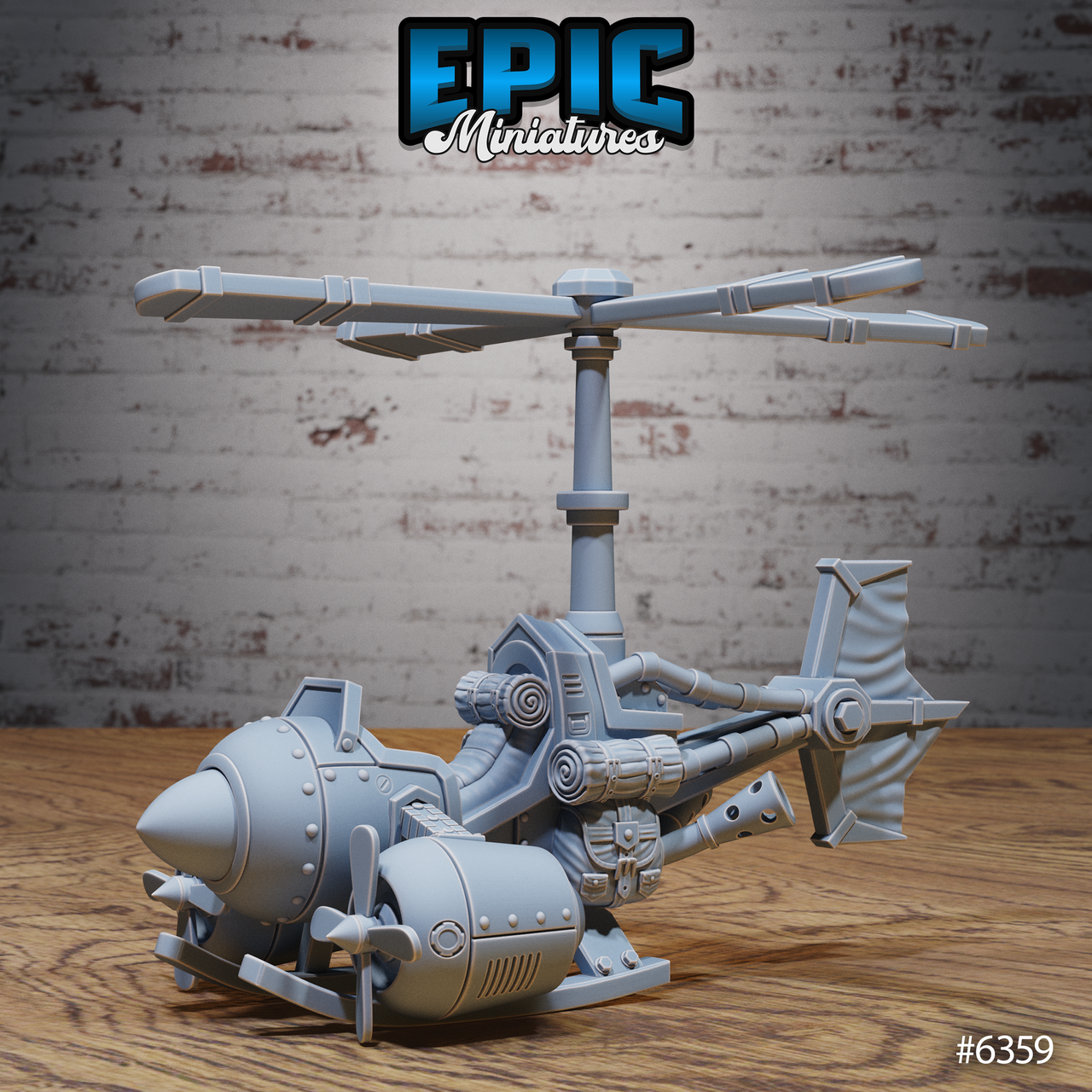 Dwarven Helicopter - Epic Miniatures