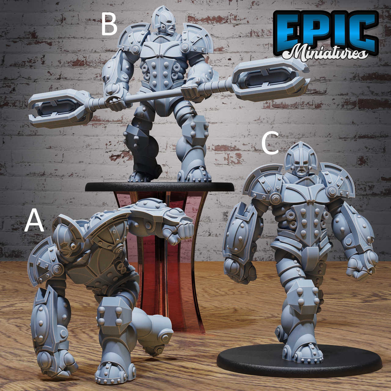 Mechanus Guard - Epic Miniatures