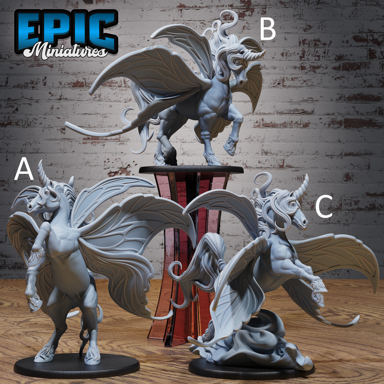 Fairy Pegasus - Epic Miniatures