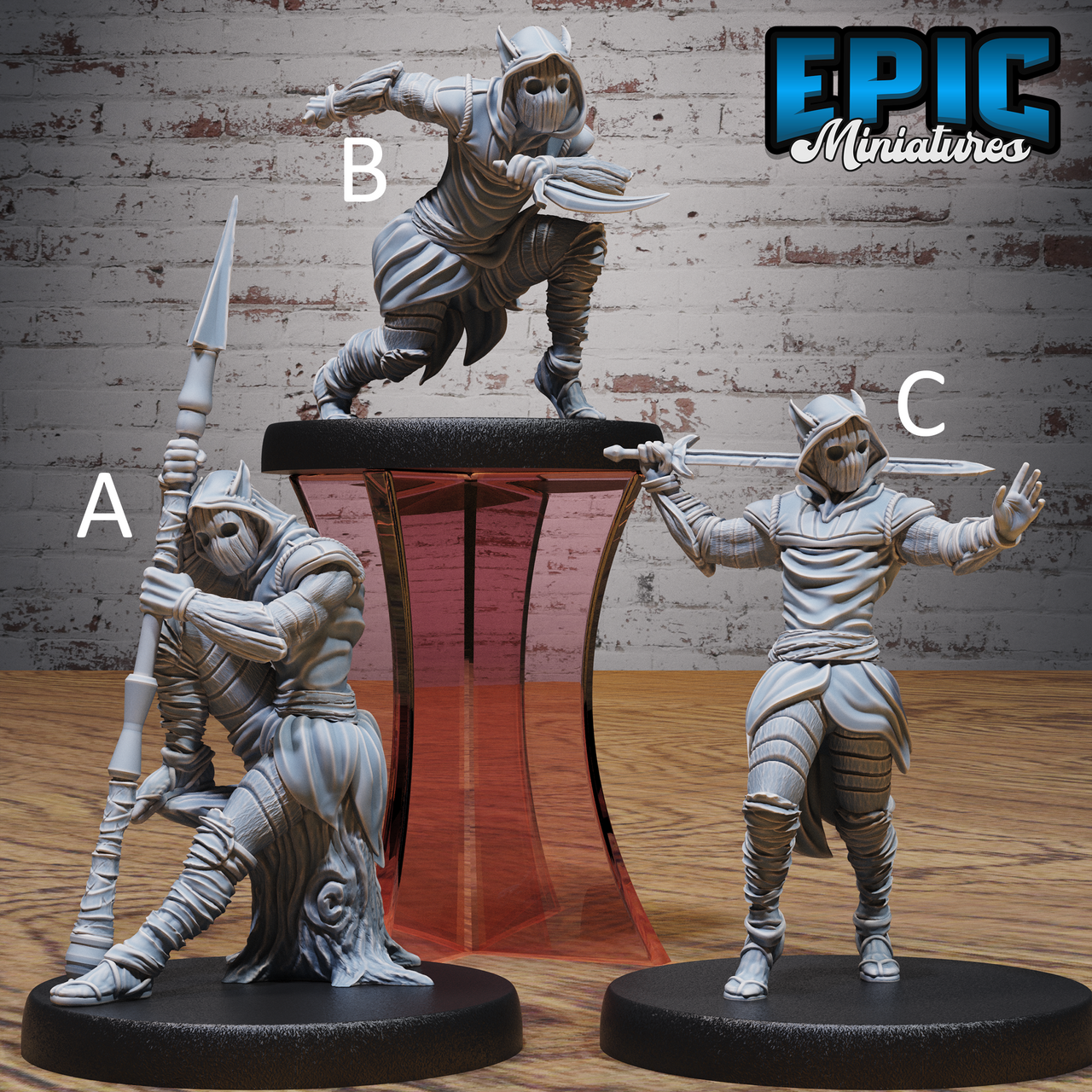 Woodmask assassin- Epic Miniatures