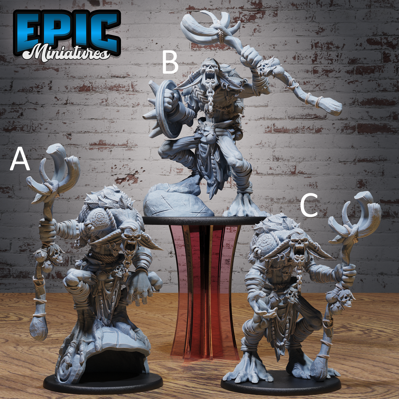 Troll Shaman - Epic Miniatures
