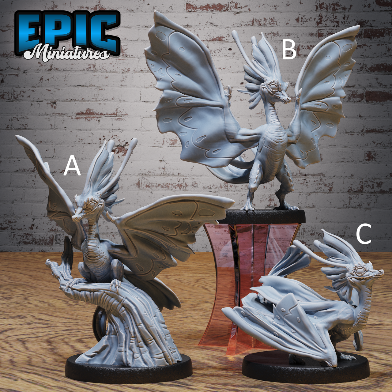 Fairy Wyvern - Epic Miniatures