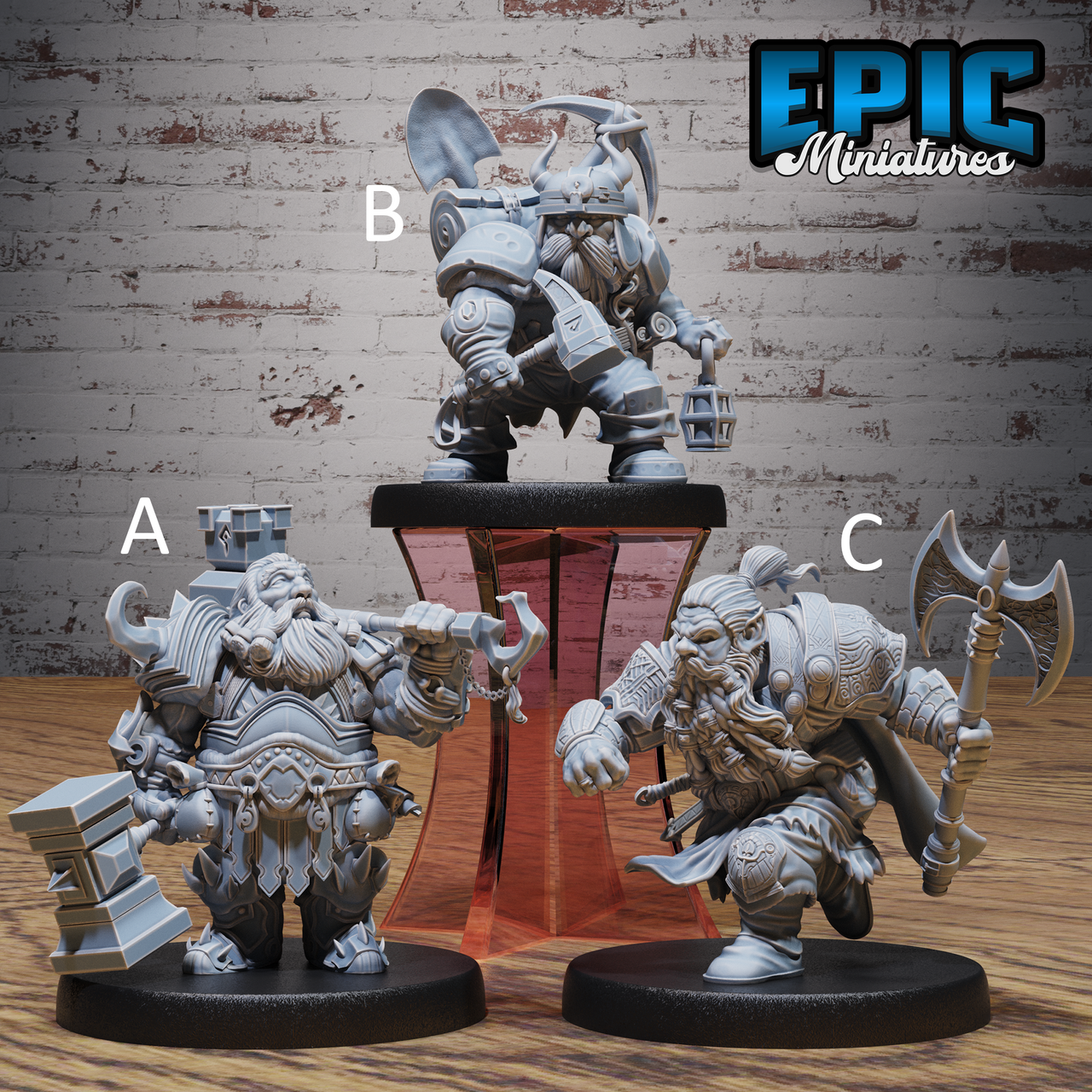 Dwarf Adventurer - Epic Miniatures